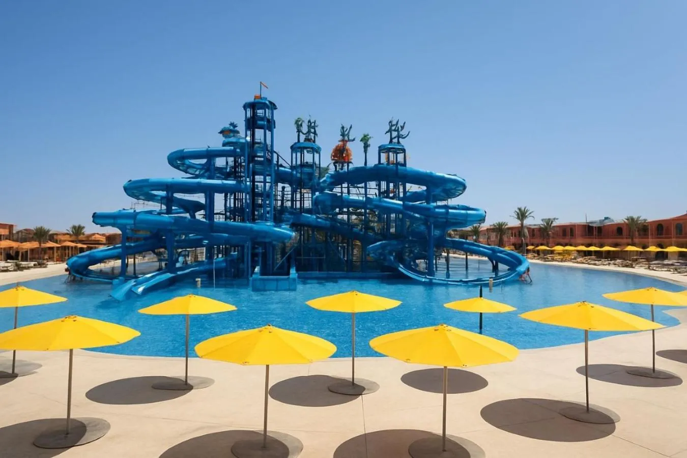 Aqua park in Pickalbatros SUNGO Club - All Inclusive