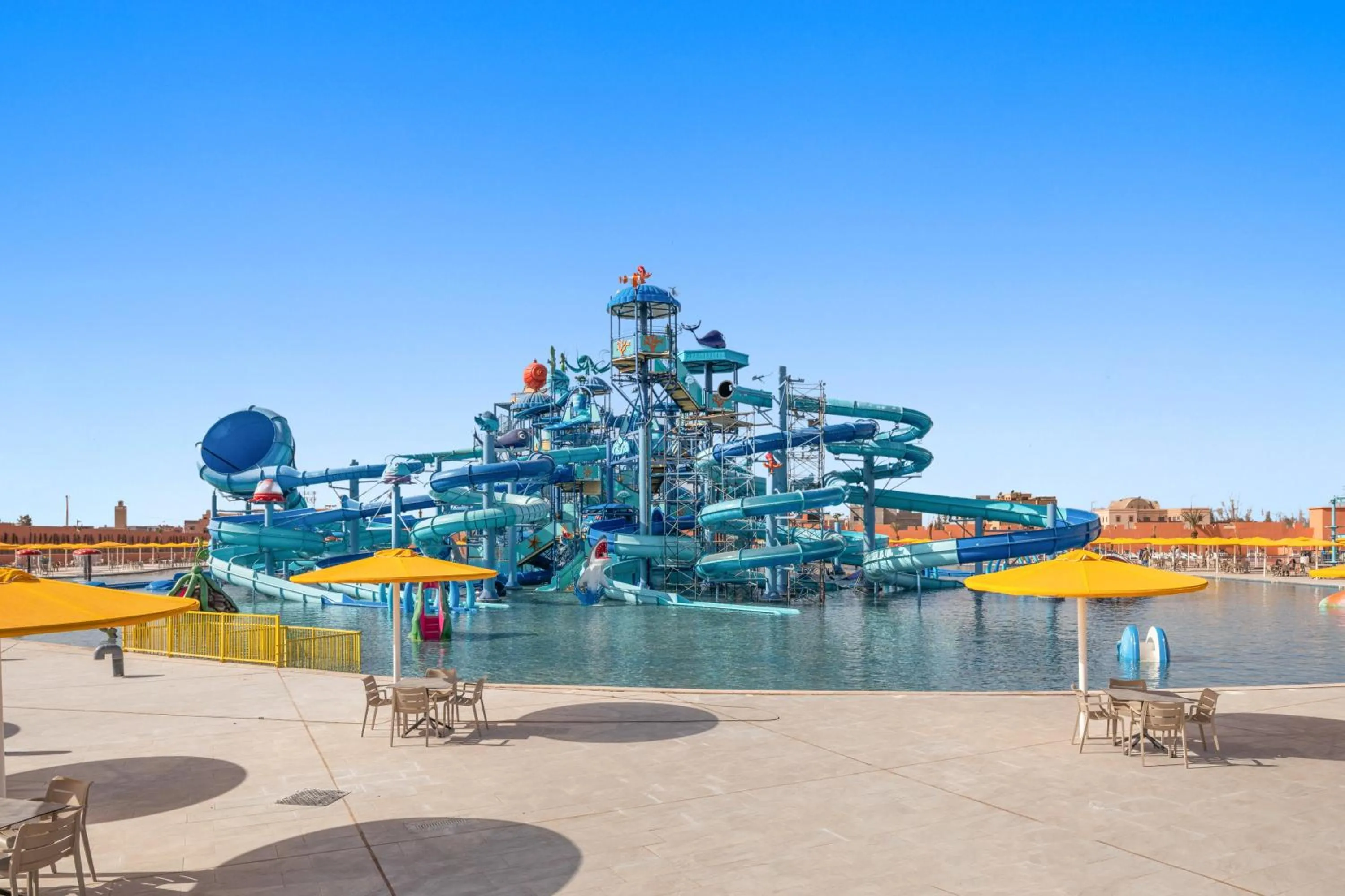 Aqua park in Pickalbatros SUNGO Club - All Inclusive