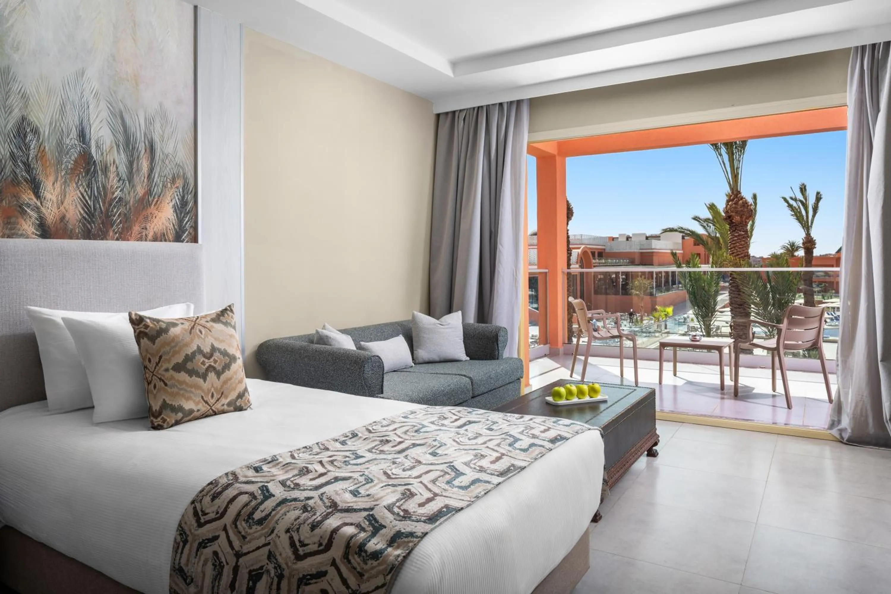 Bed in Pickalbatros SUNGO Club - All Inclusive