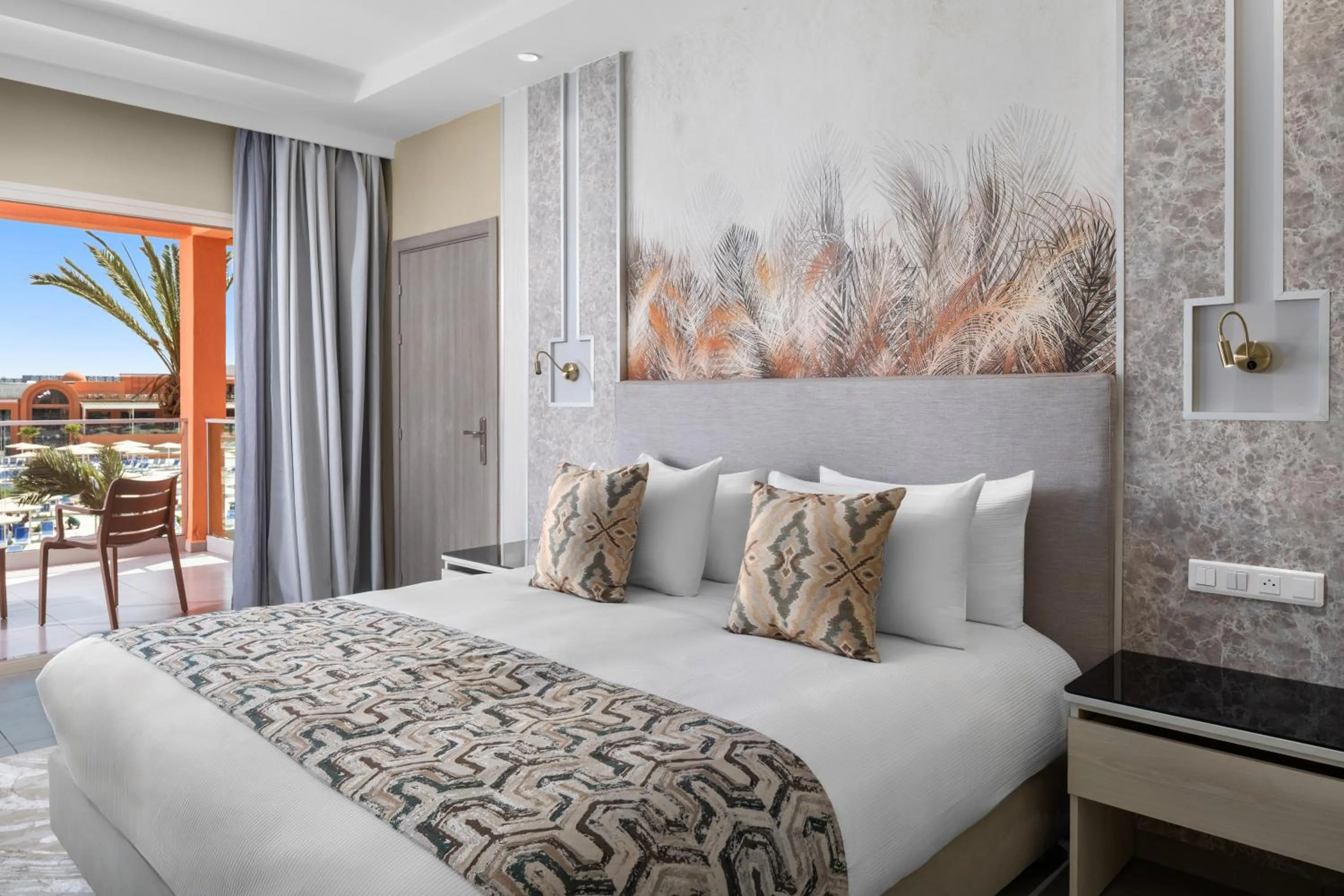 Bed in Pickalbatros SUNGO Club - All Inclusive