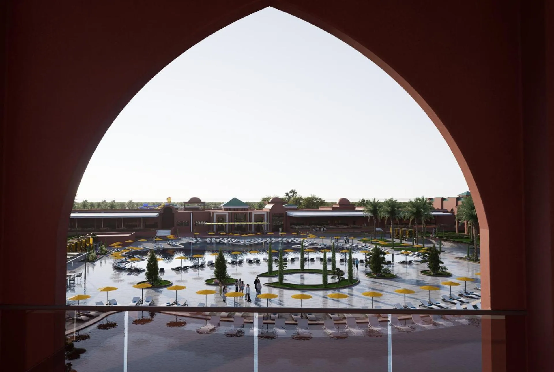 Pool view in Pickalbatros SUNGO Club - All Inclusive