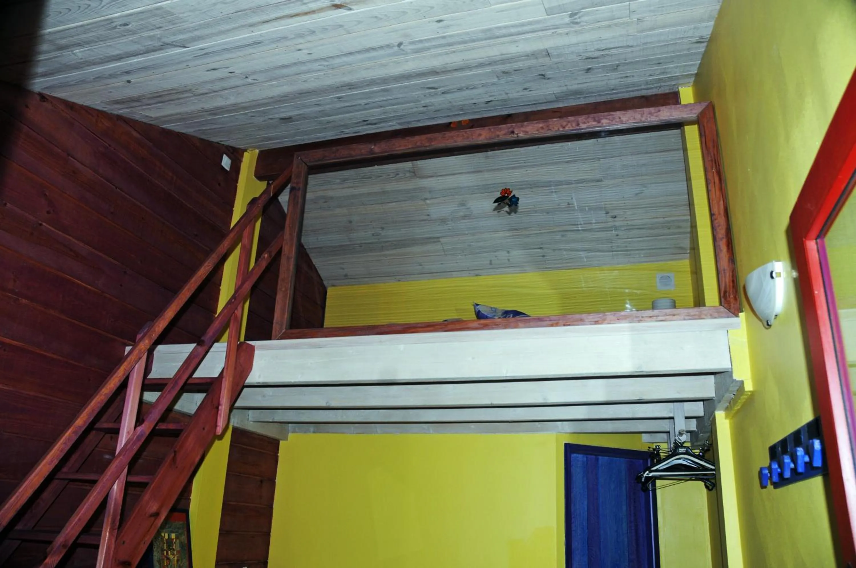 Bed in Les Hébergements Nature et Bien-être