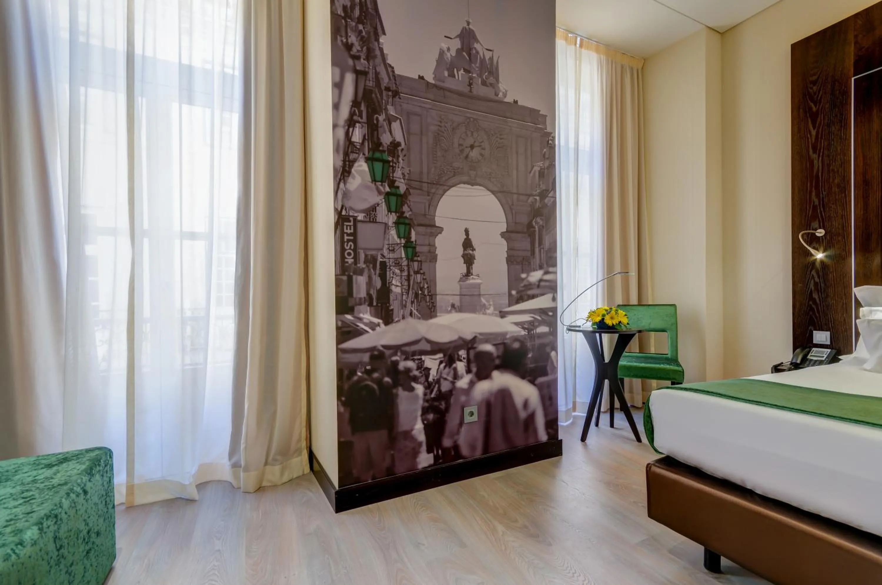 Bedroom, Bed in behotelisboa