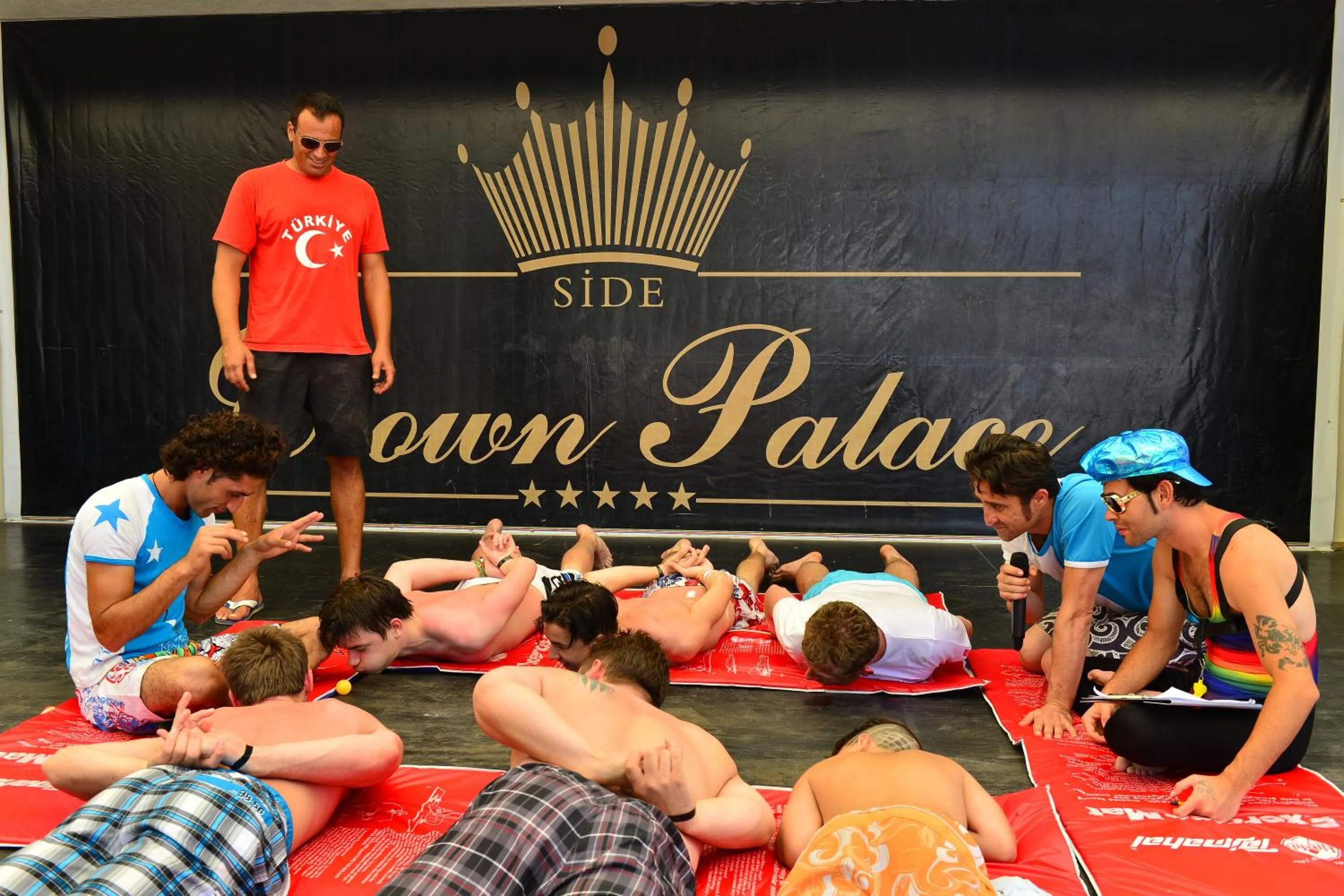 People in Side Crown Palace Ultra All Inclusive