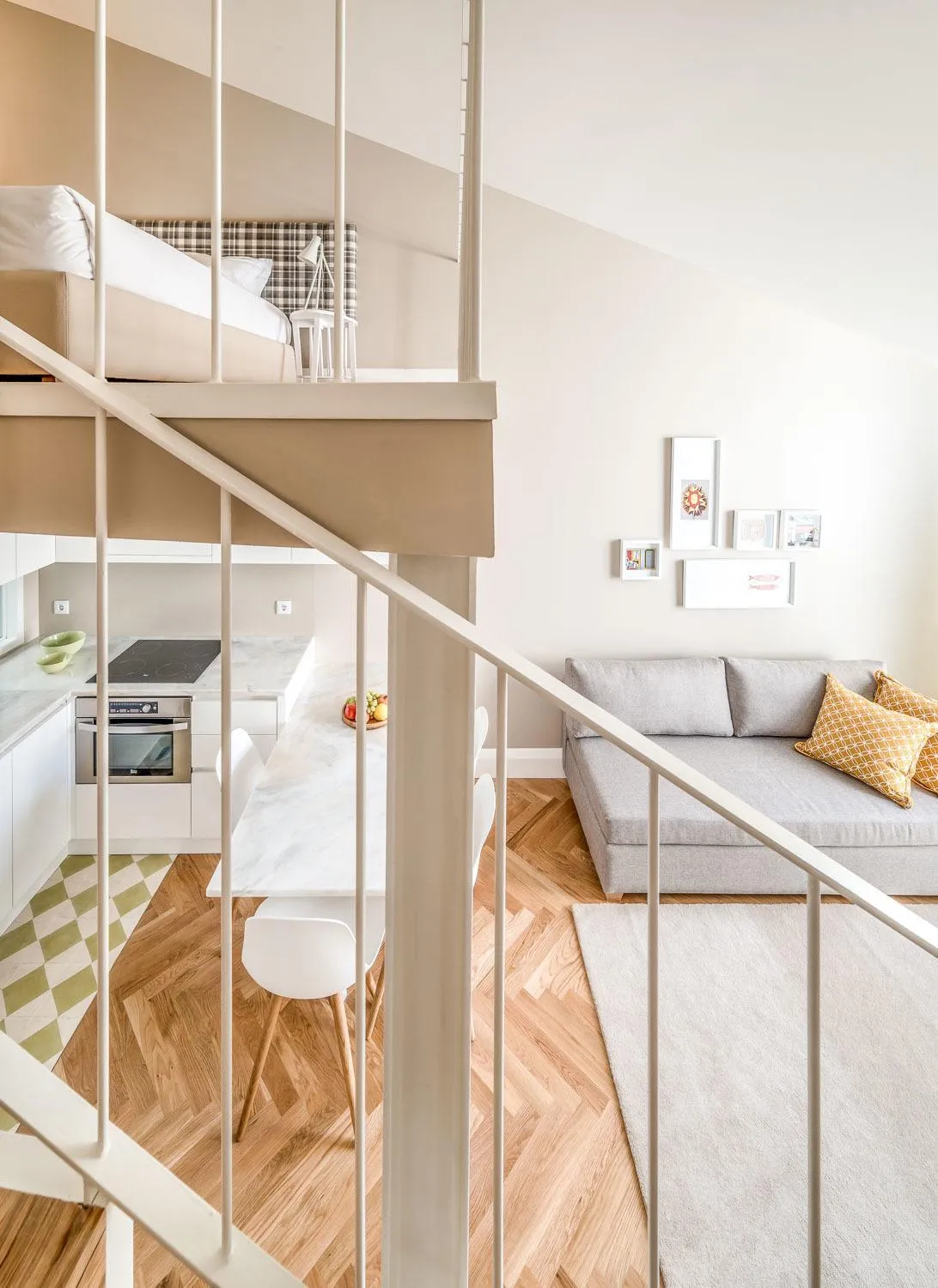 Decorative detail, Bed in Mouzinho 160