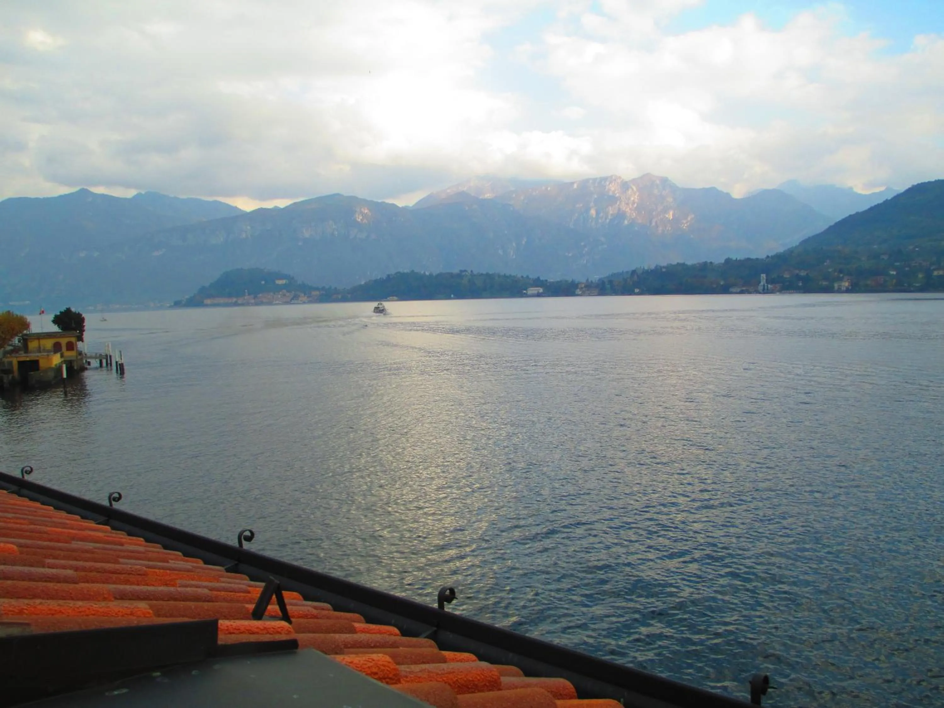 Lake view in La Darsena Boutique Hotel & Restaurant