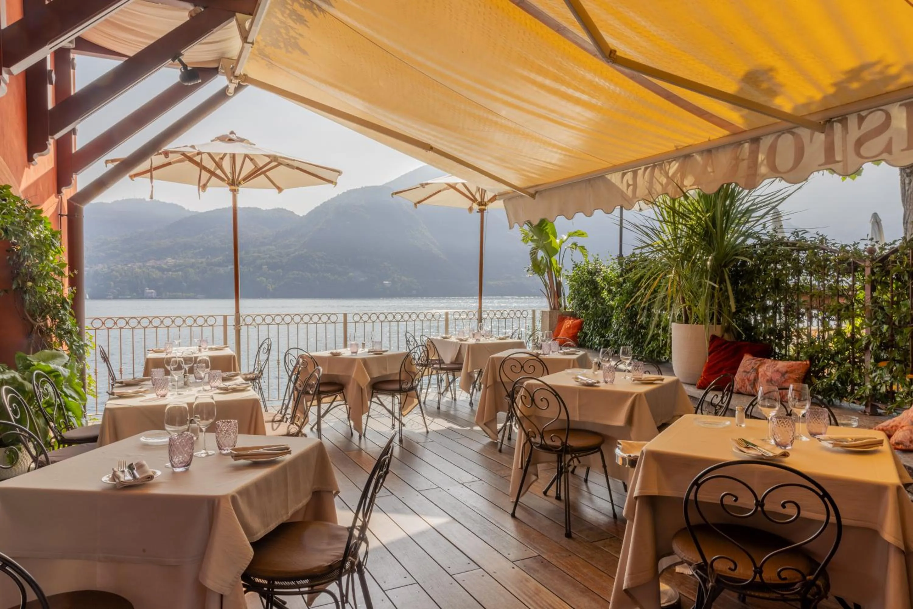 Patio in La Darsena Boutique Hotel & Restaurant