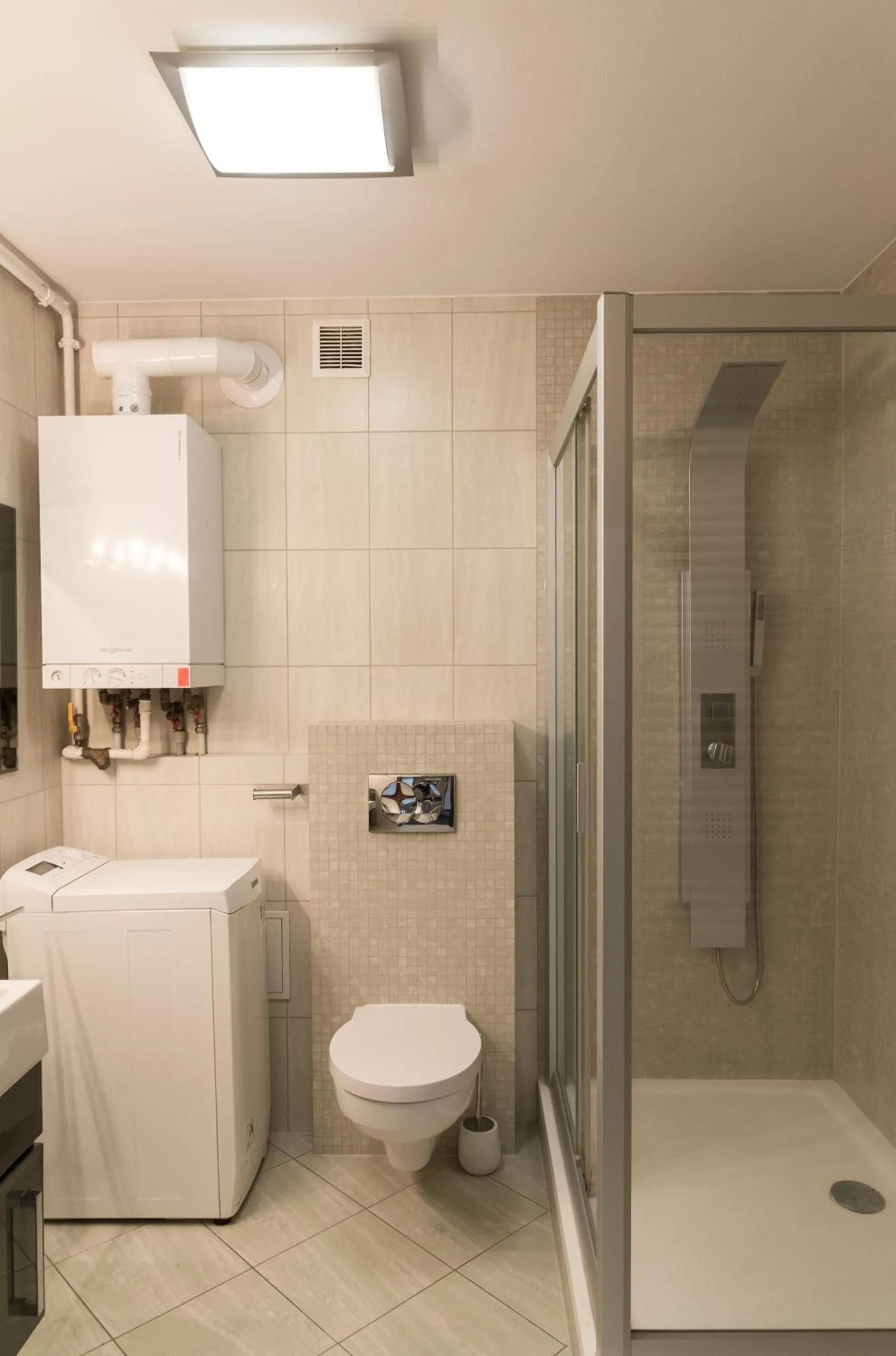 Shower in Apartament Na Urlop - Wisła Sarnia - apartament przyjazny zwierzętom