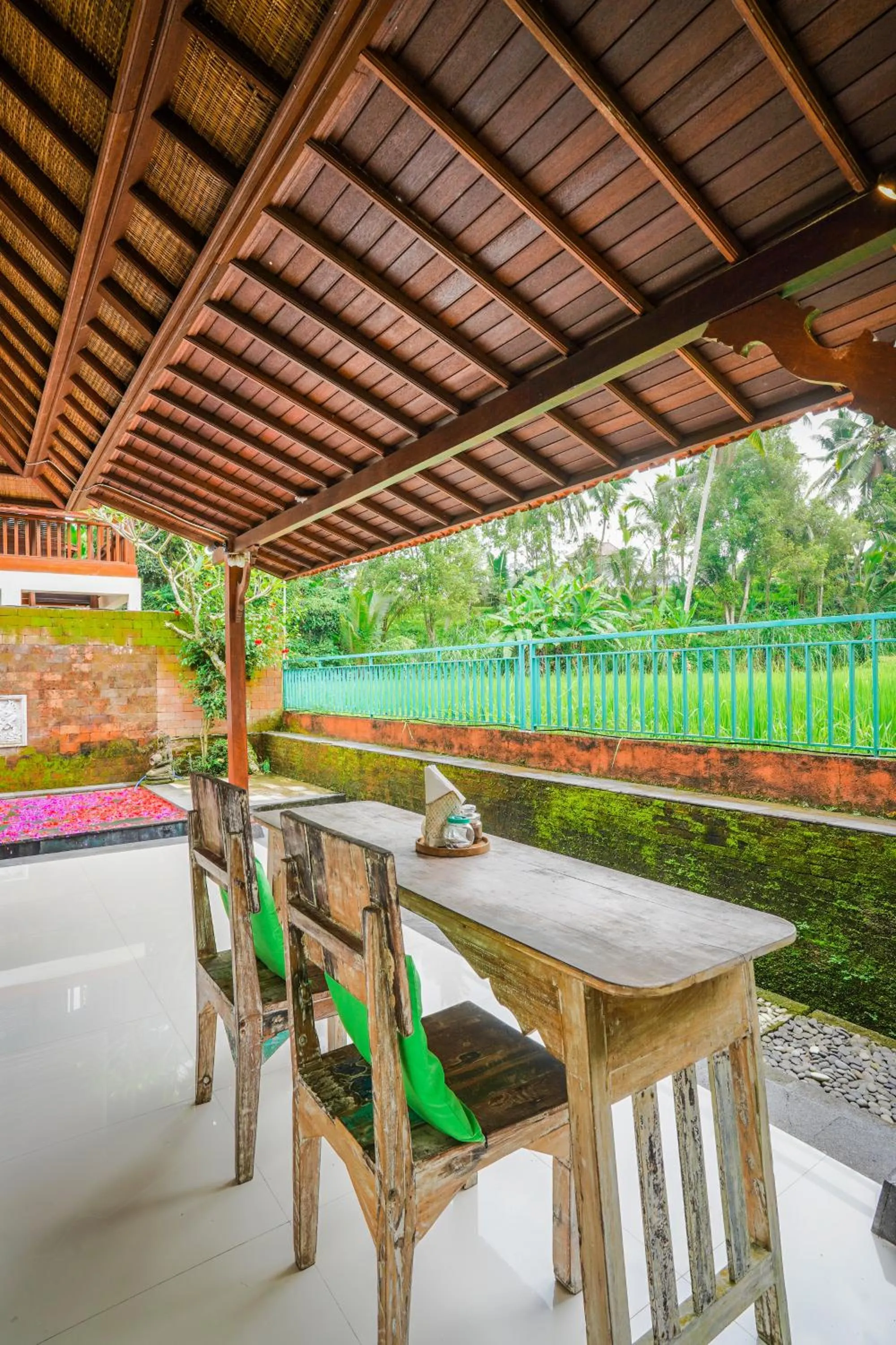 Balcony/Terrace in Ubud Sawah Scenery Villa and Homestay