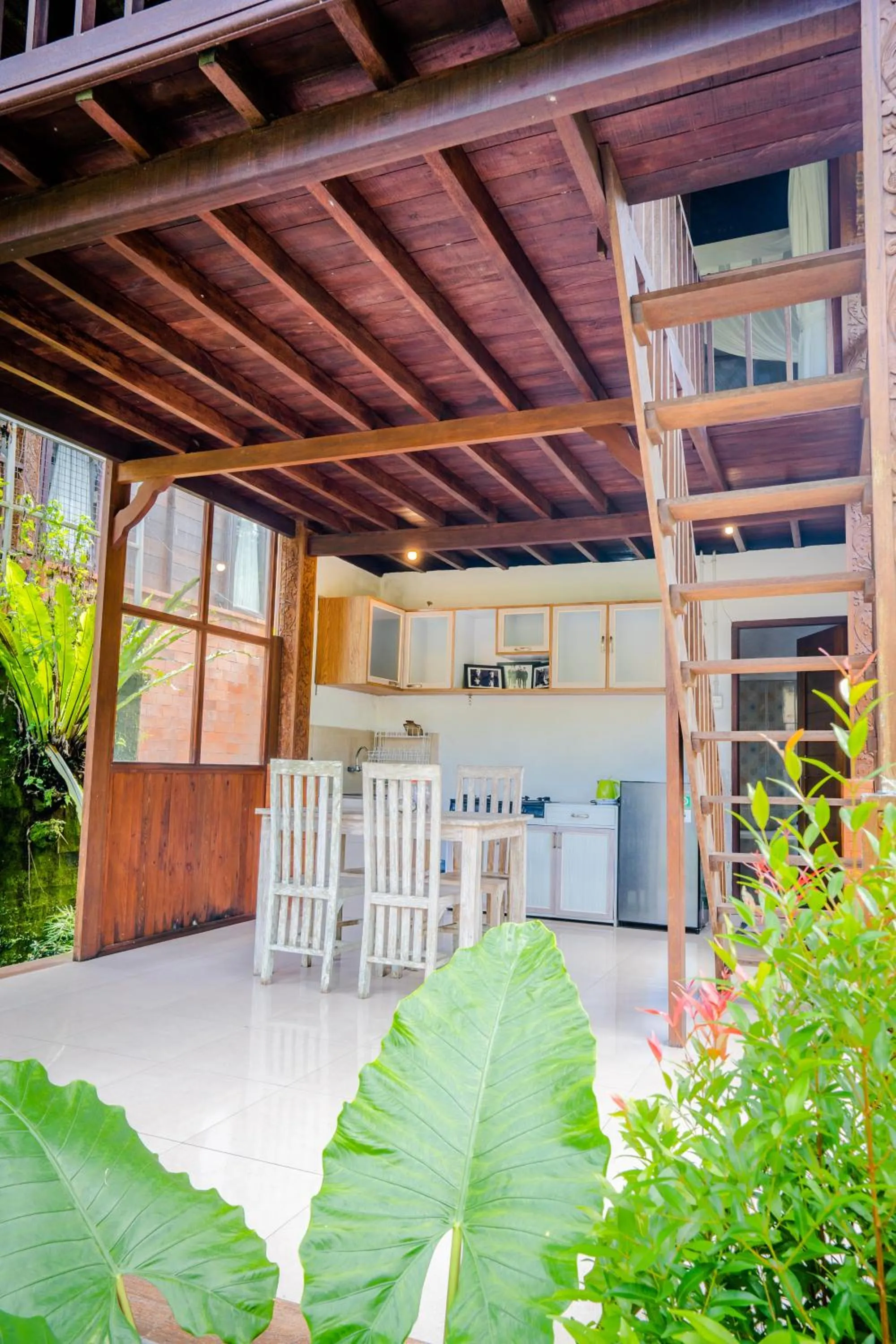 Dining area in Ubud Sawah Scenery Villa and Homestay