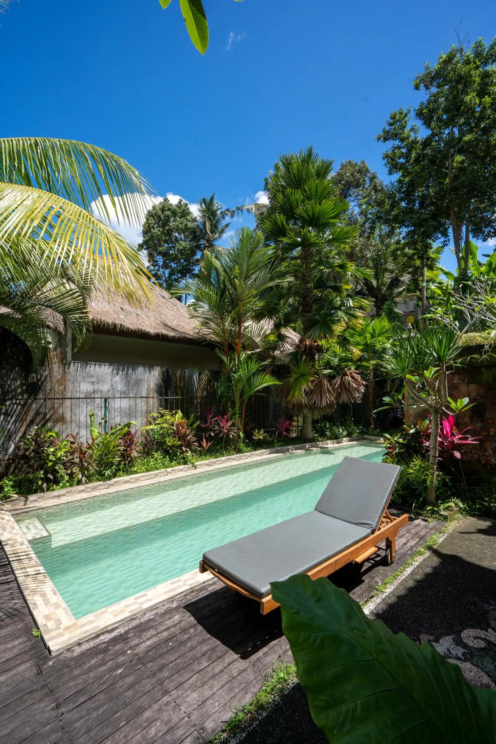 Pool view in Ubud Sawah Scenery Villa and Homestay