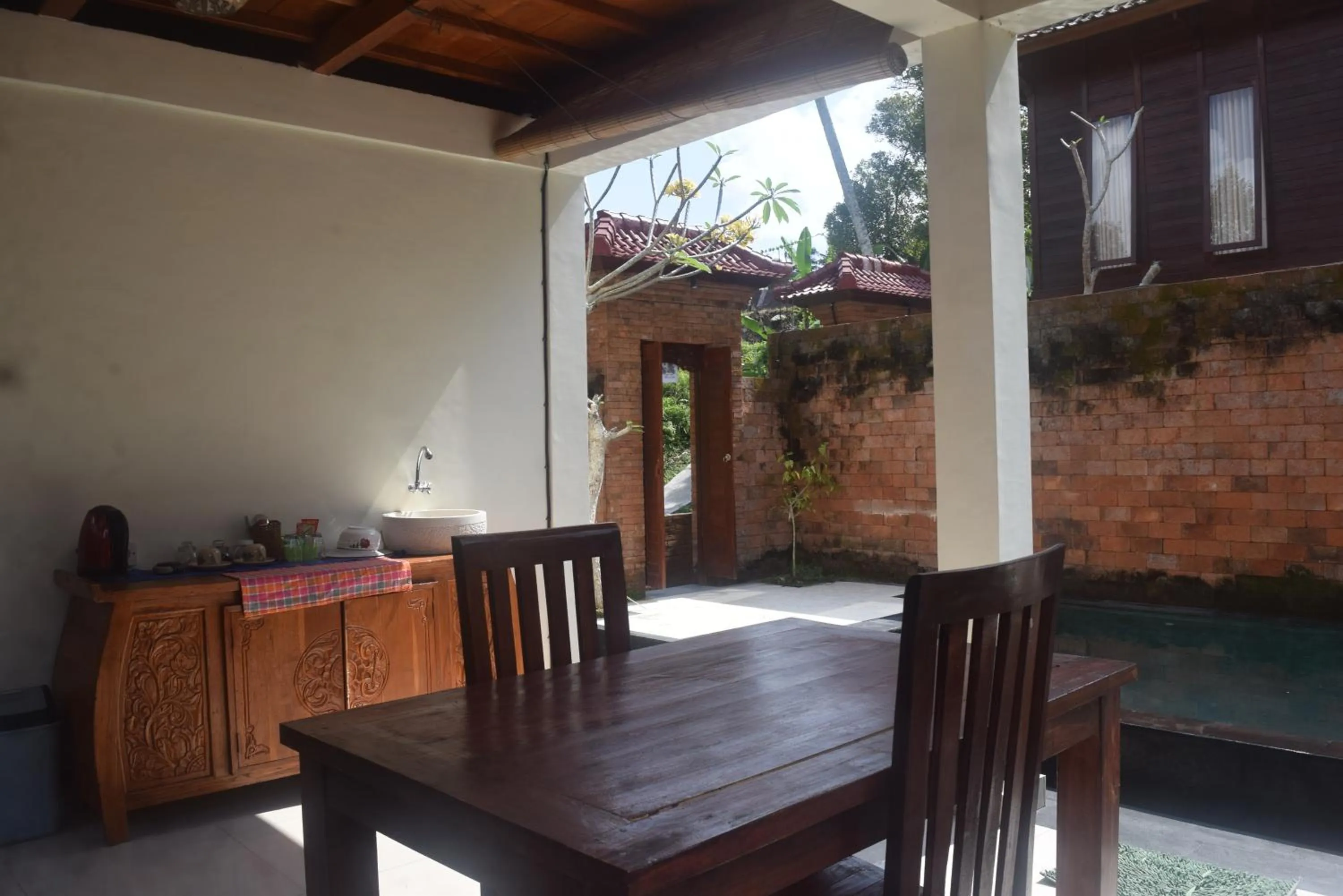 Patio in Ubud Sawah Scenery Villa and Homestay