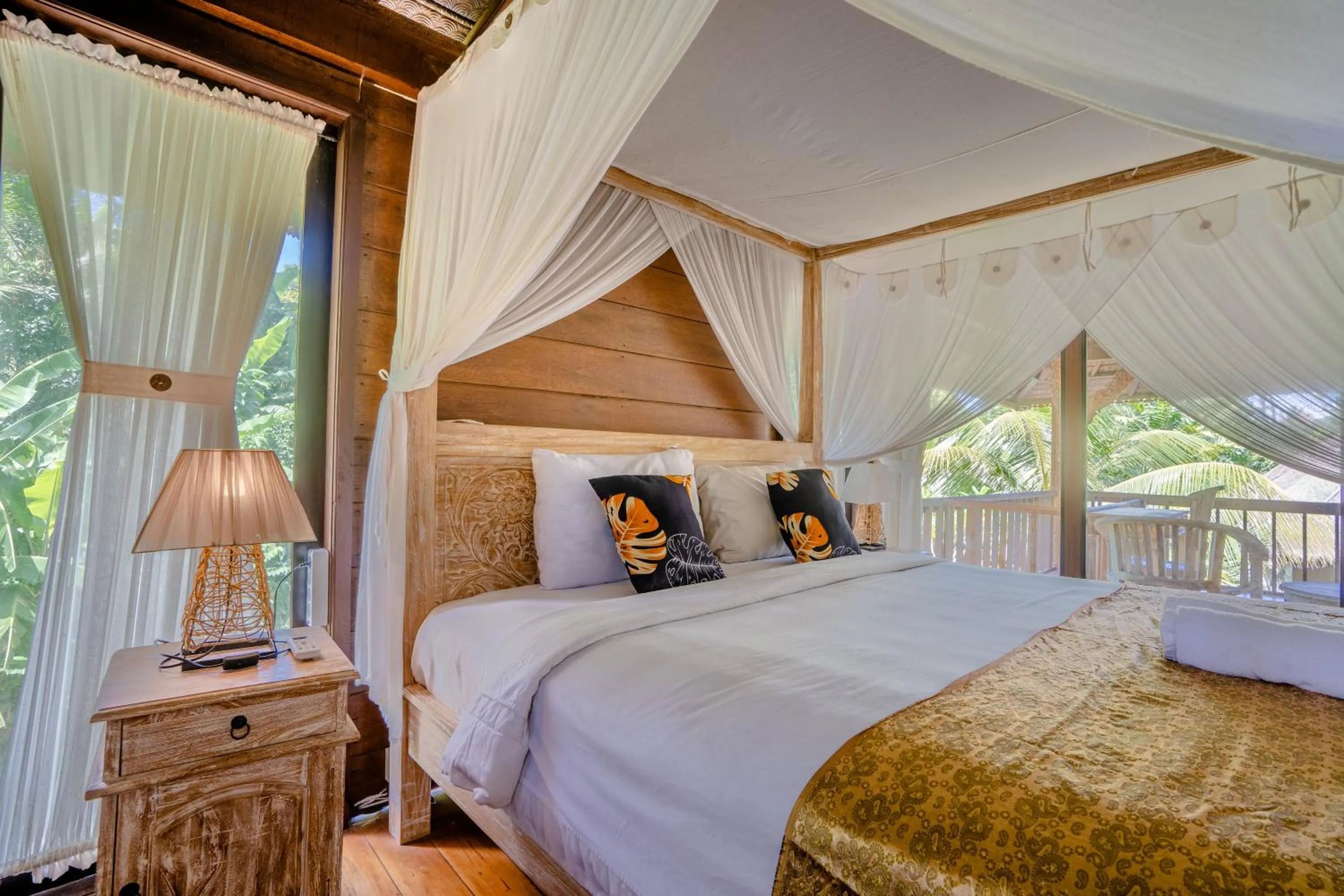 Bedroom, Bed in Ubud Sawah Scenery Villa and Homestay