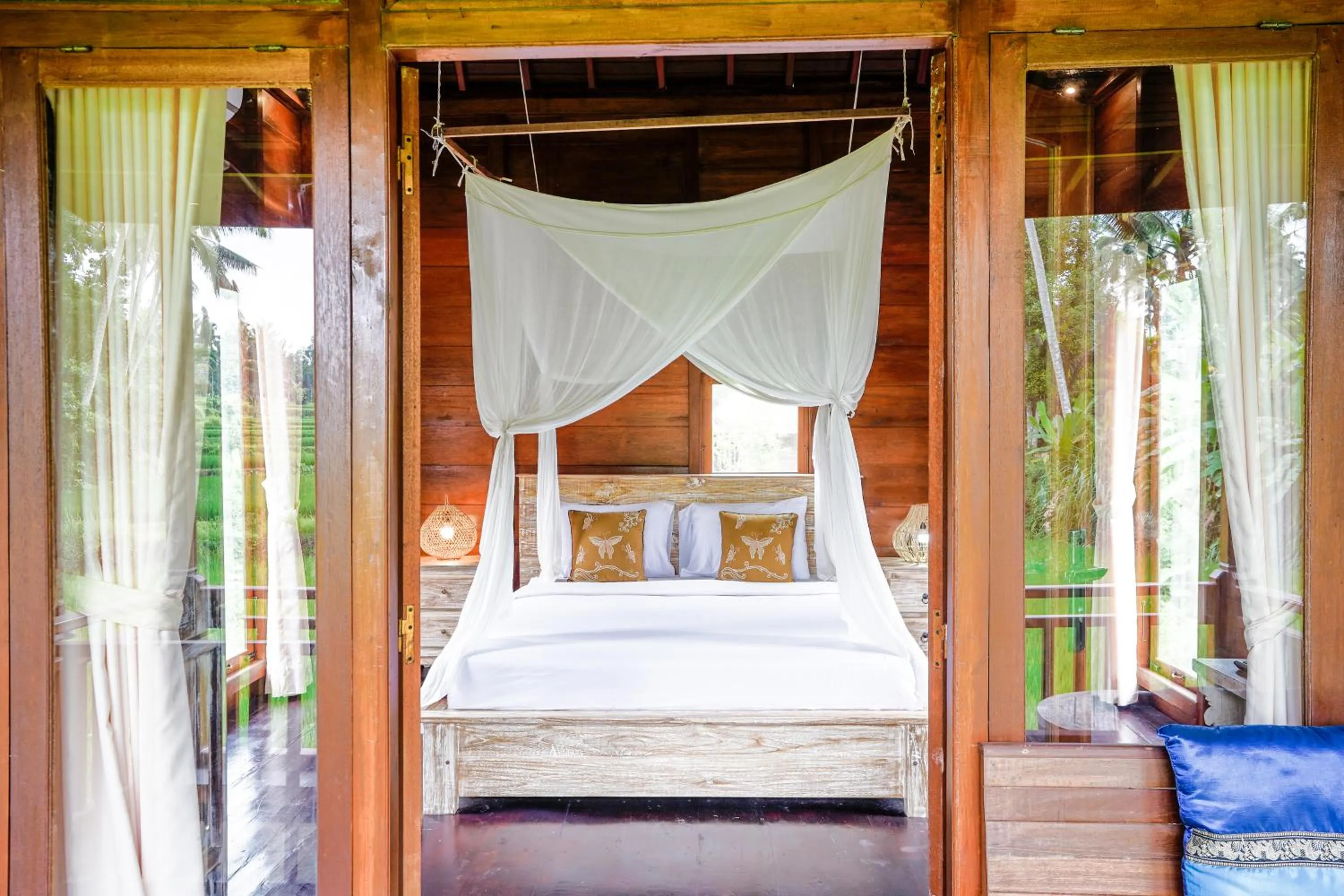 Photo of the whole room, Bed in Ubud Sawah Scenery Villa and Homestay