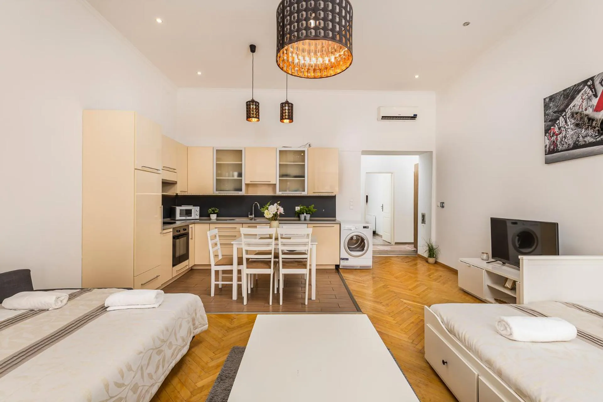 Bed in Real Apartments Révay