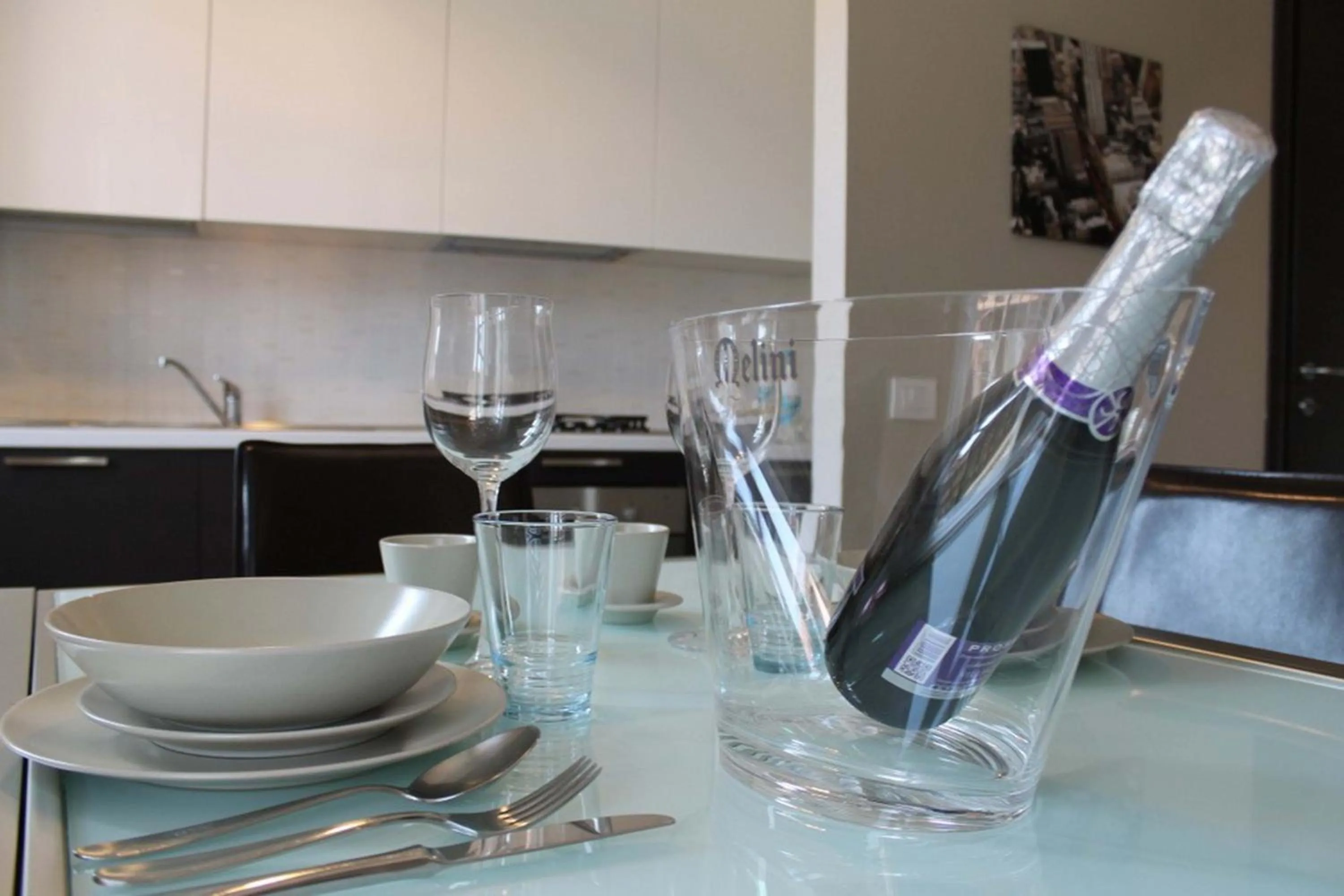 Dining area in Residence Buelli e Dintorni