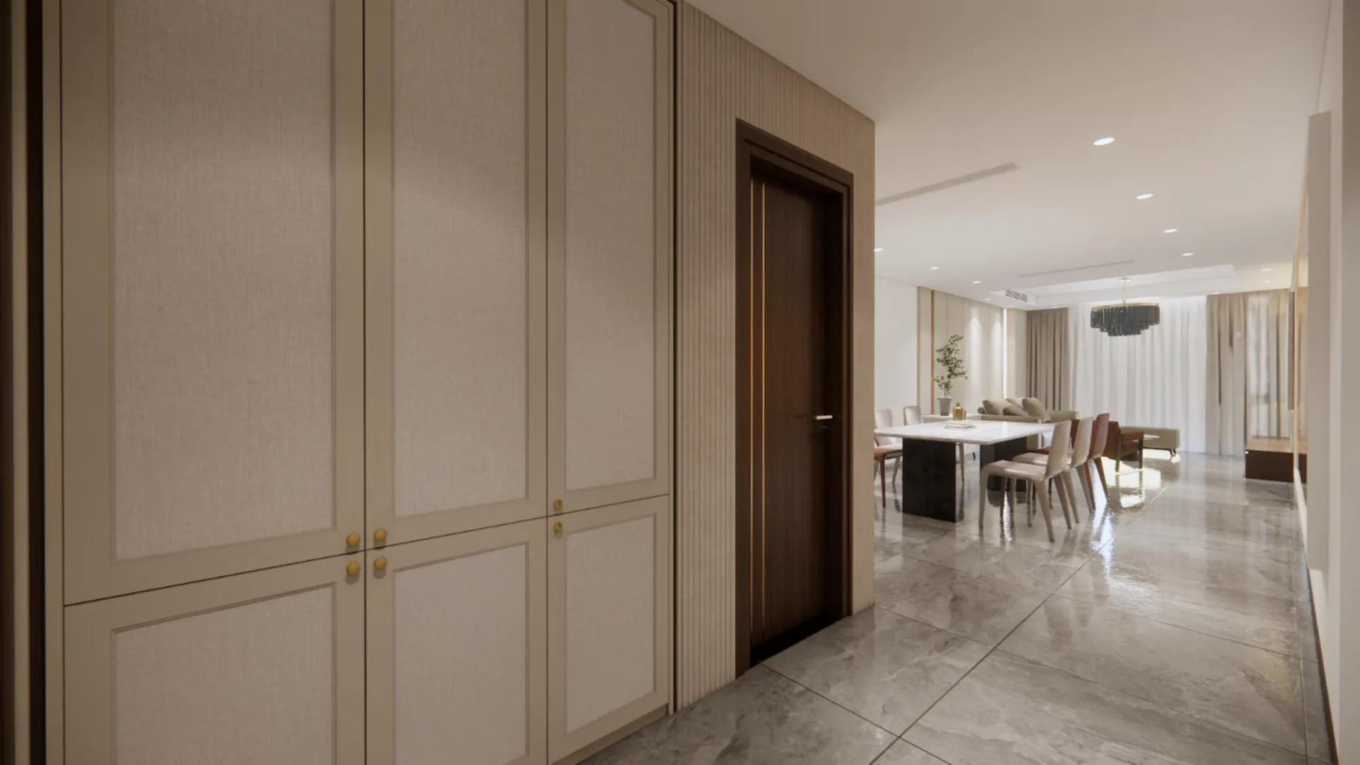 Living room in Aravelle Suites