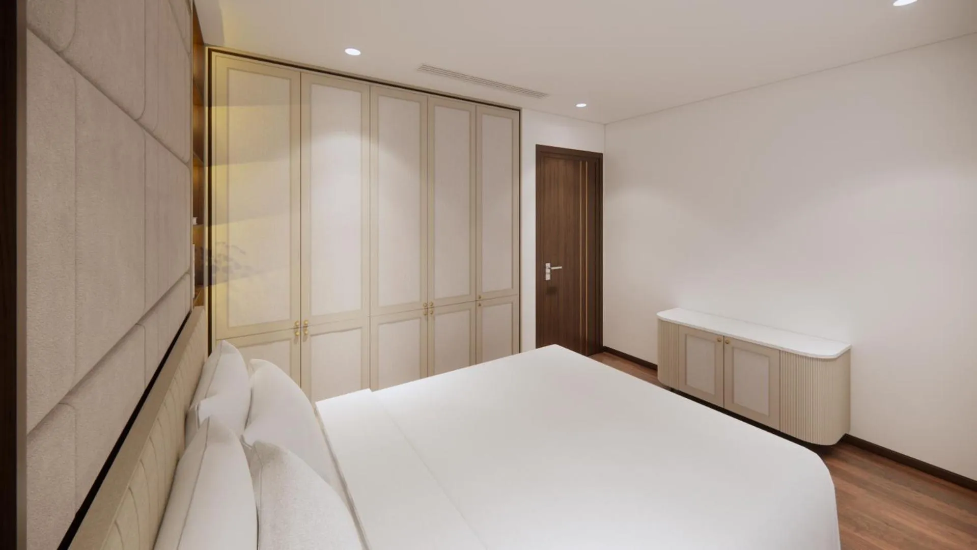 Photo of the whole room, Bed in Aravelle Suites