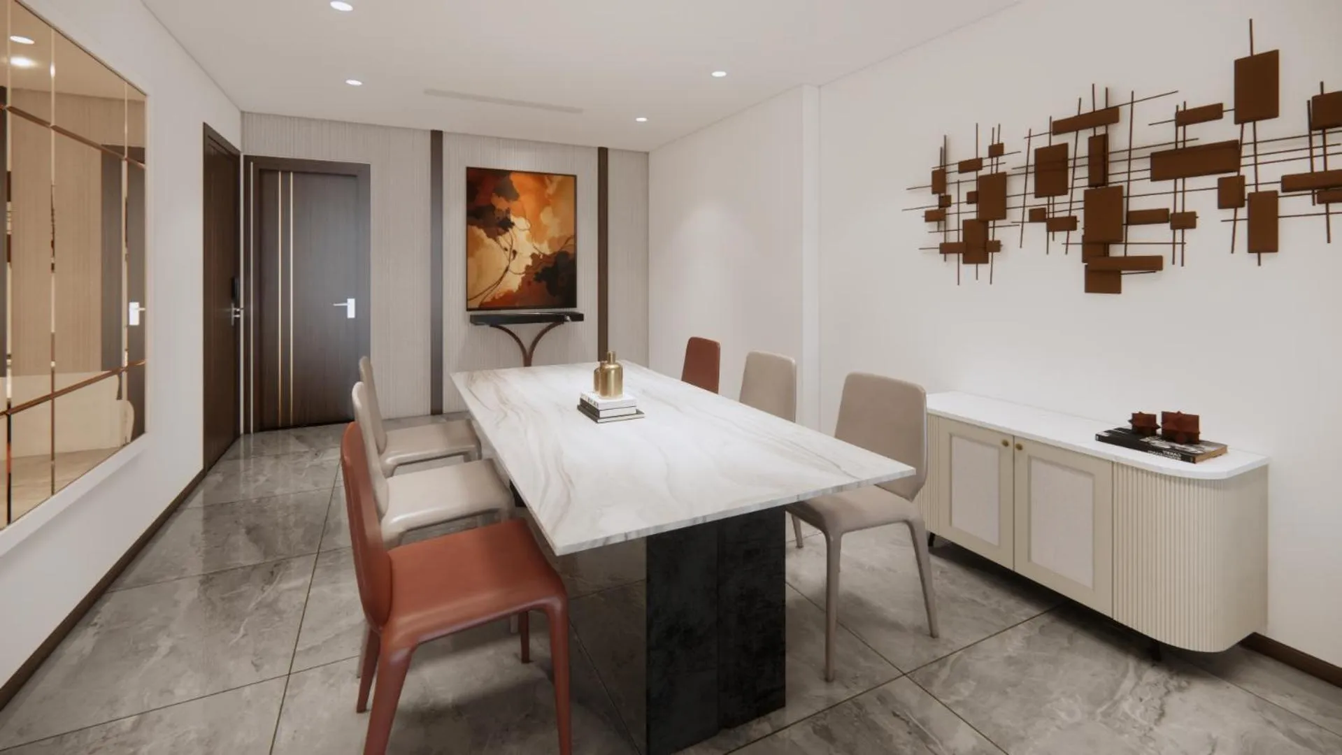 Living room in Aravelle Suites