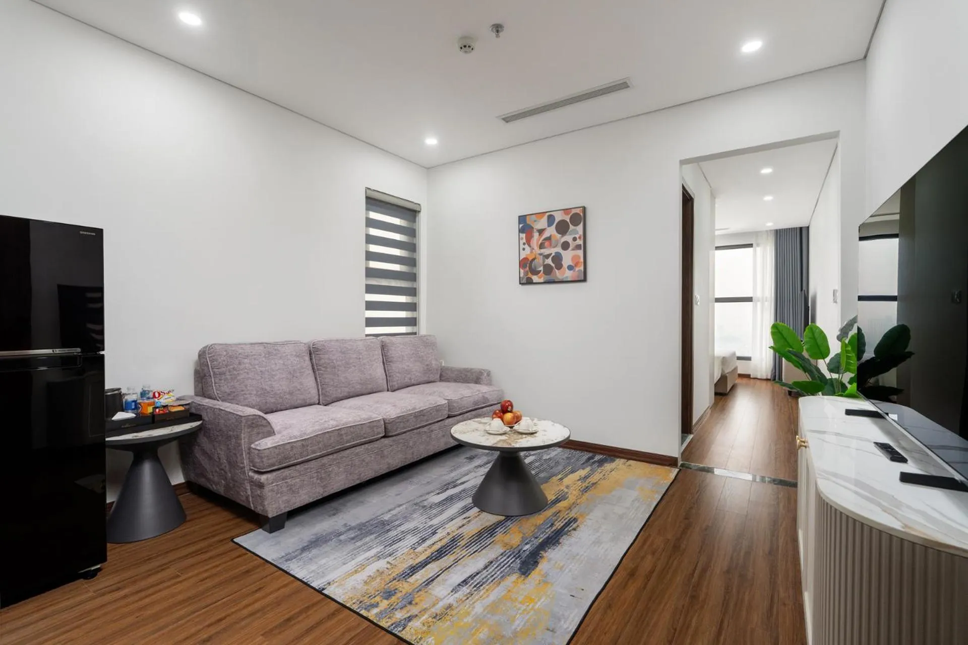 Living room in Aravelle Suites