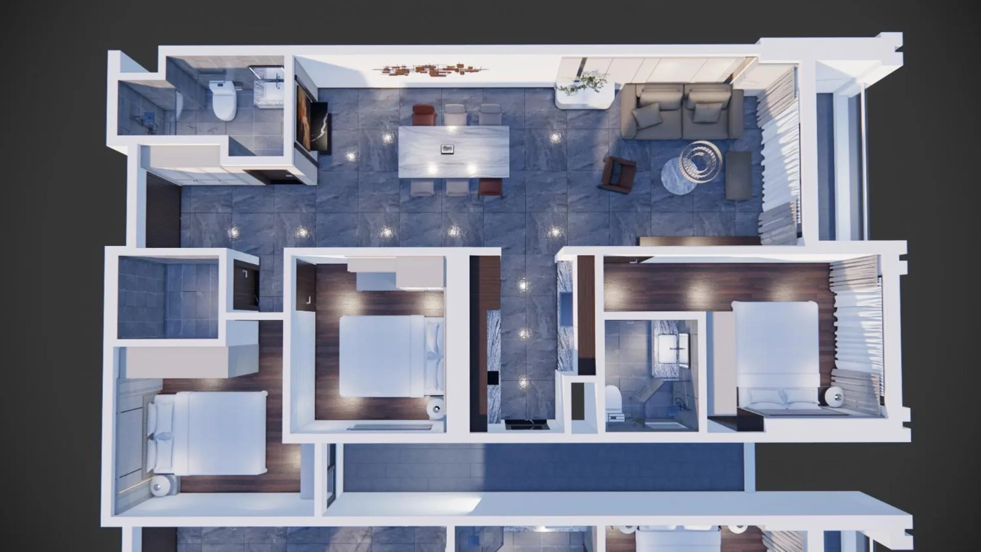 Photo of the whole room in Aravelle Suites