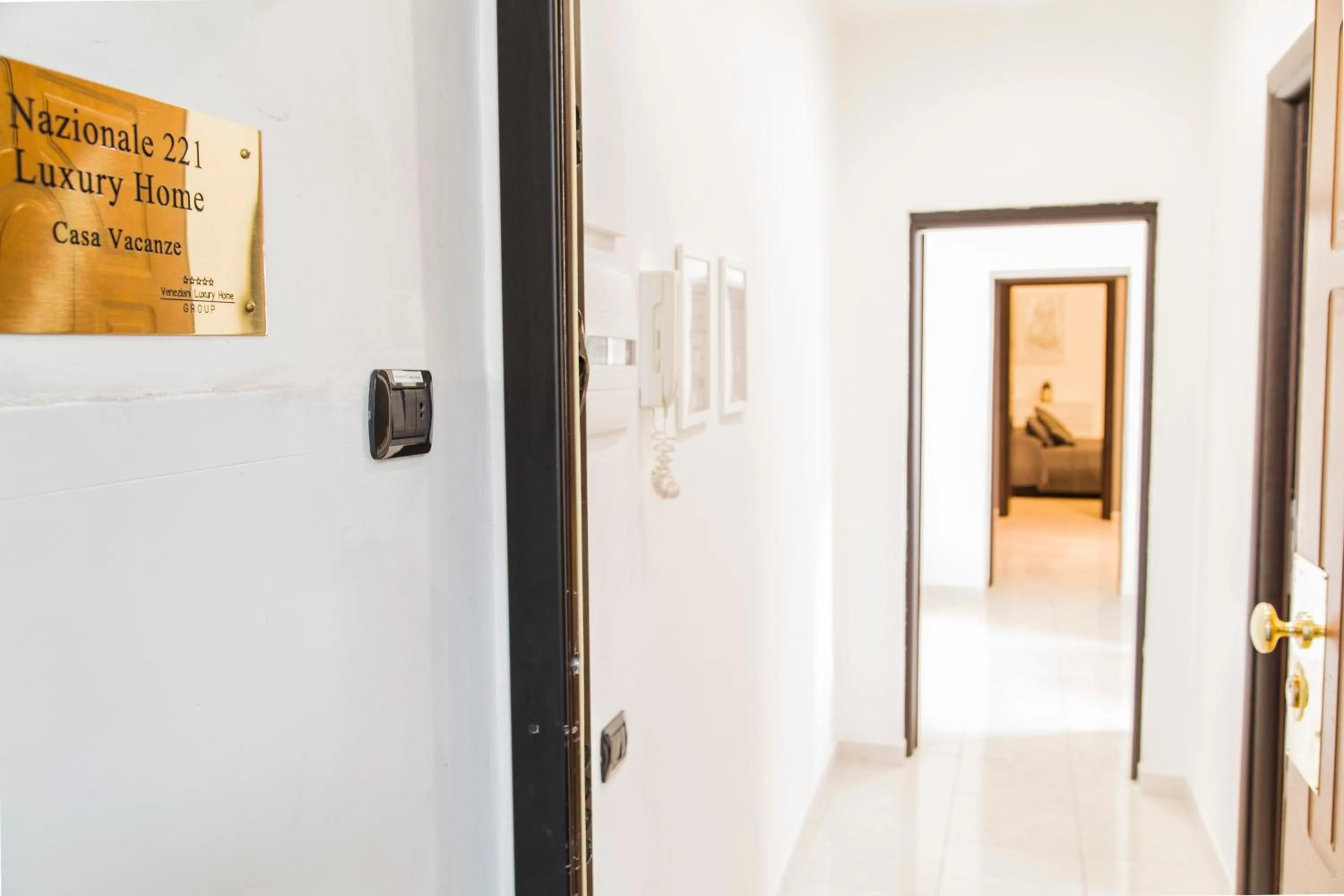 Facade/entrance in Nazionale 221 Luxury Home