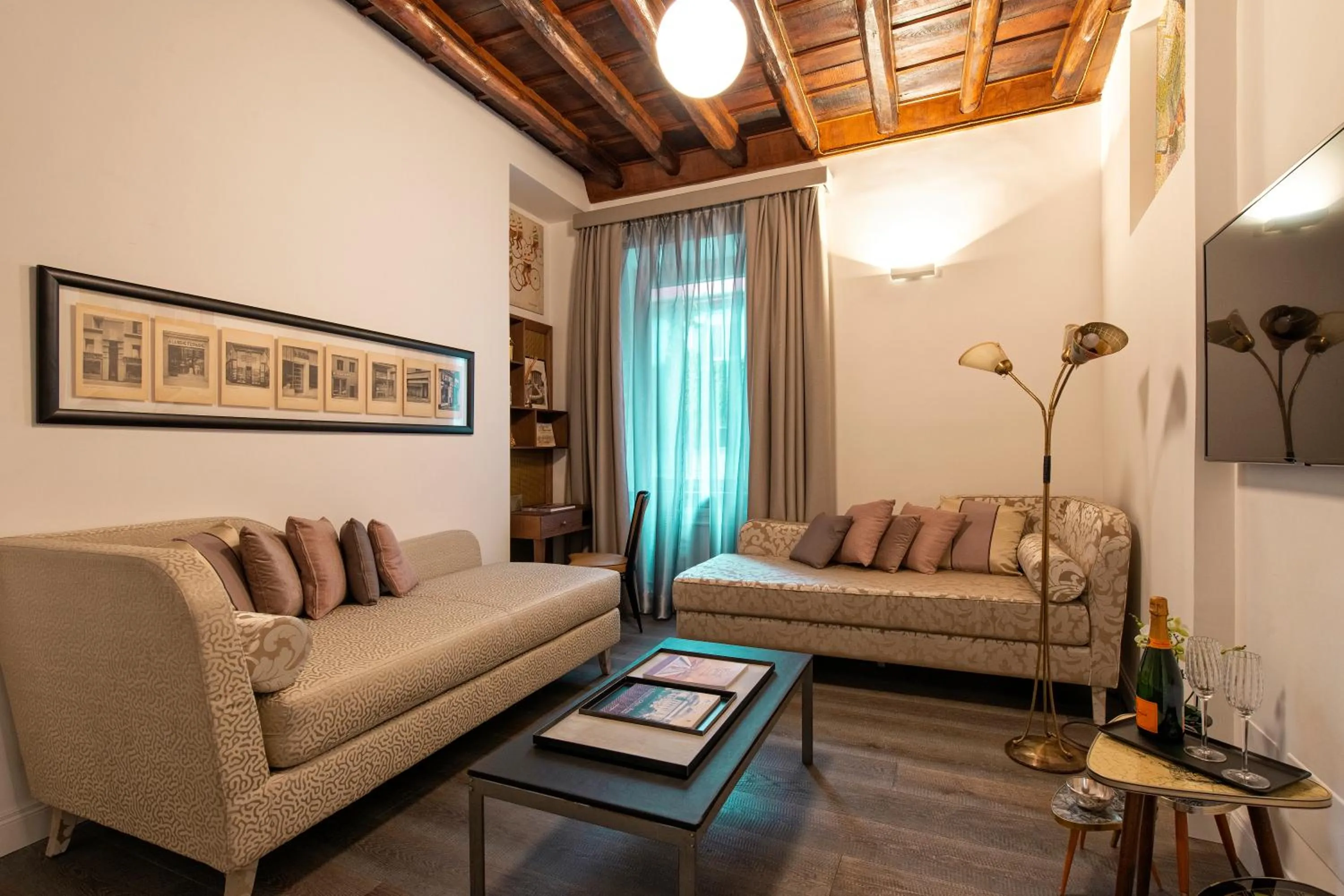 Living room in Maison Evelina