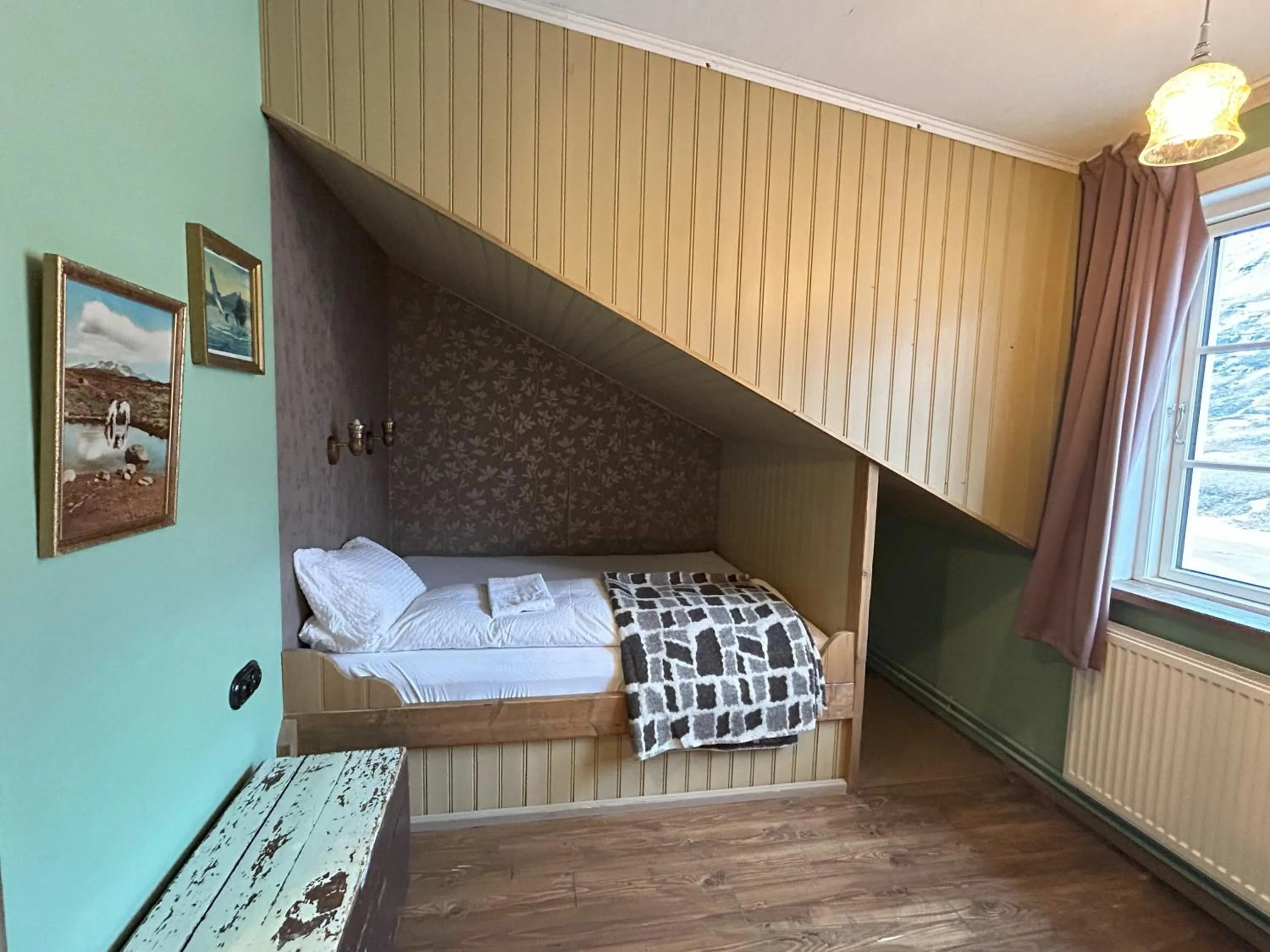 Bed in Wilderness Center / Óbyggðasetur Íslands