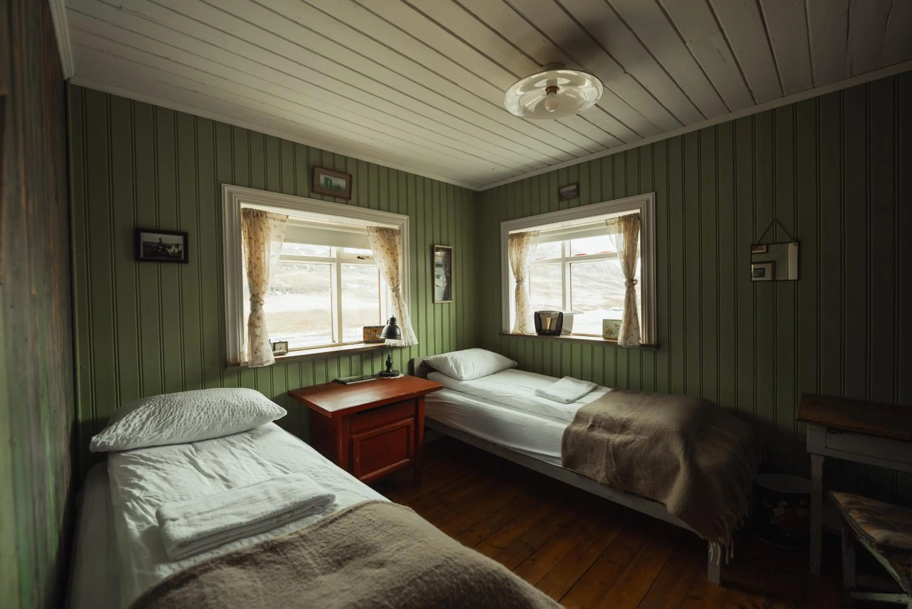 Bedroom, Bed in Wilderness Center / Óbyggðasetur Íslands