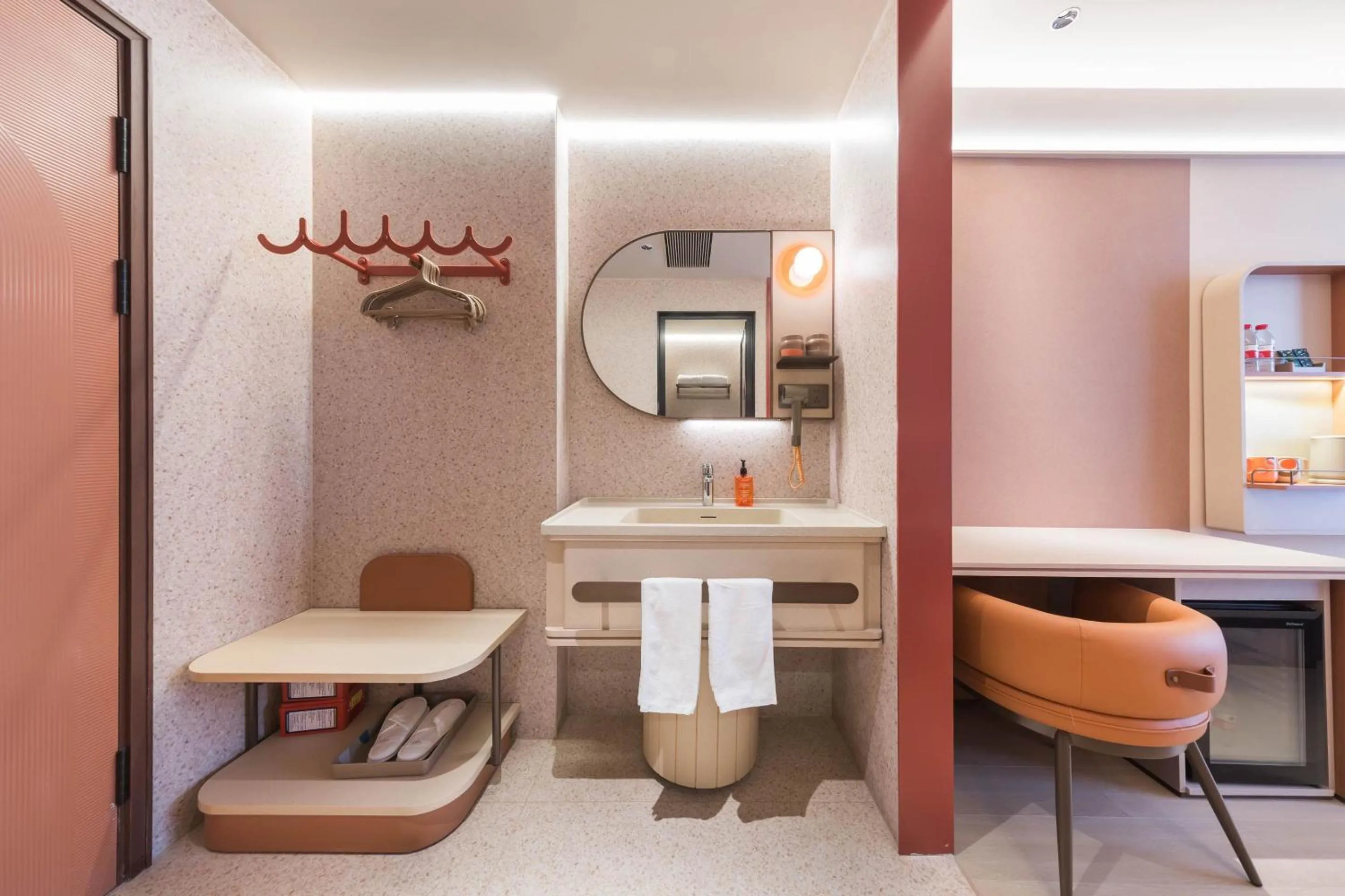 Living room in Orange Hotel Beijing West Railway Station South Square