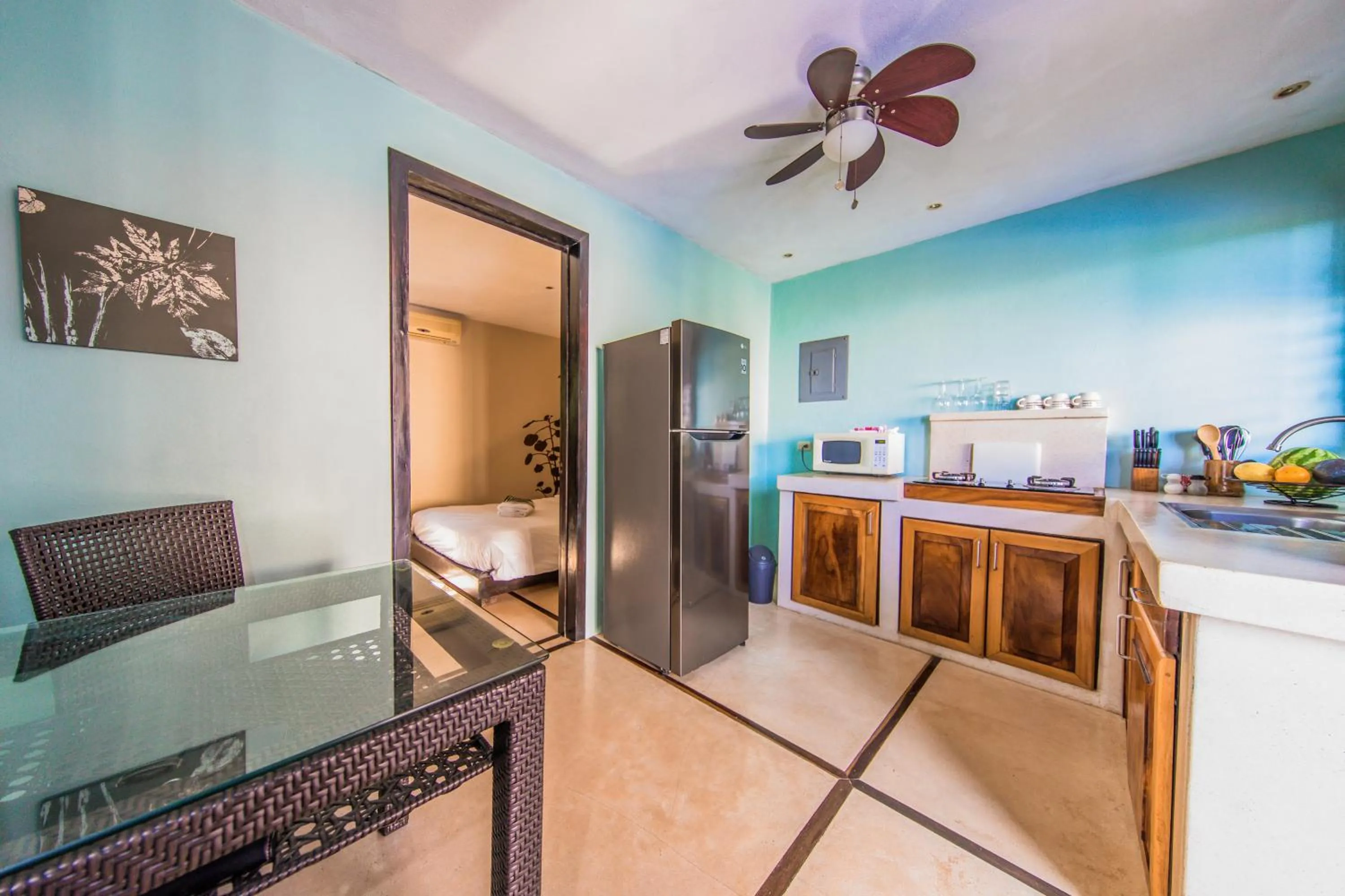 Kitchen or kitchenette in Casa Marbella