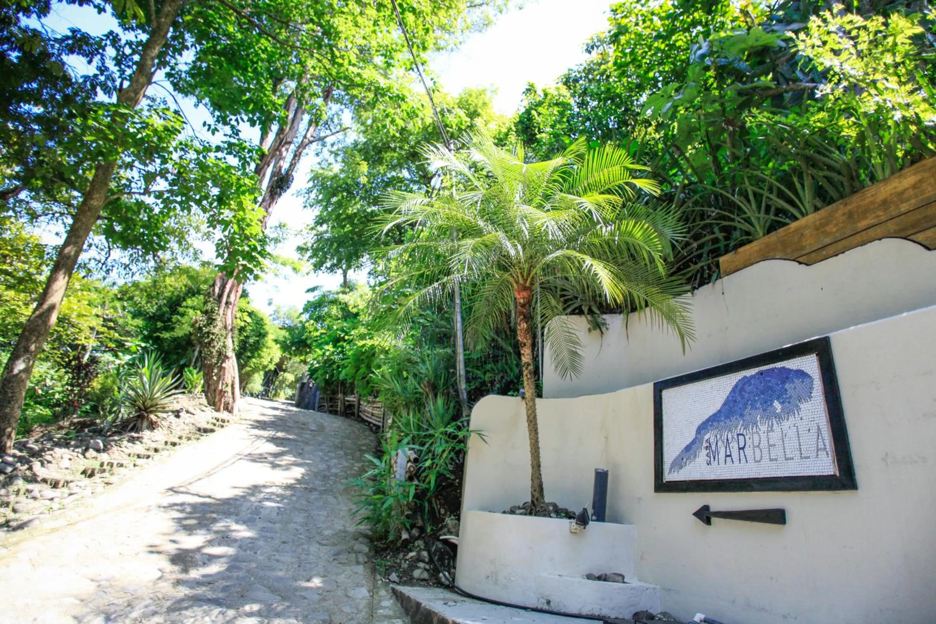 Facade/entrance in Casa Marbella