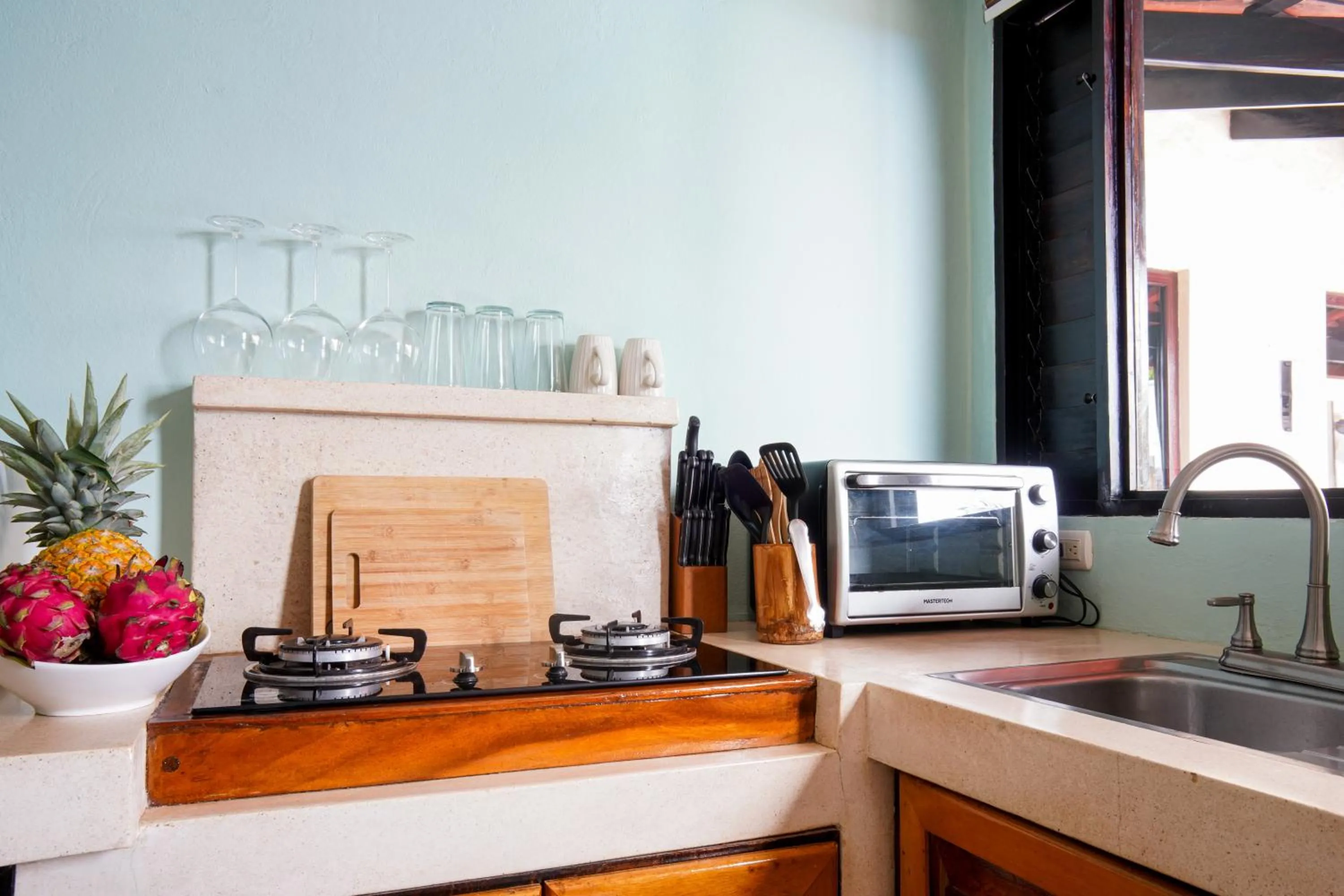 Kitchen or kitchenette in Casa Marbella