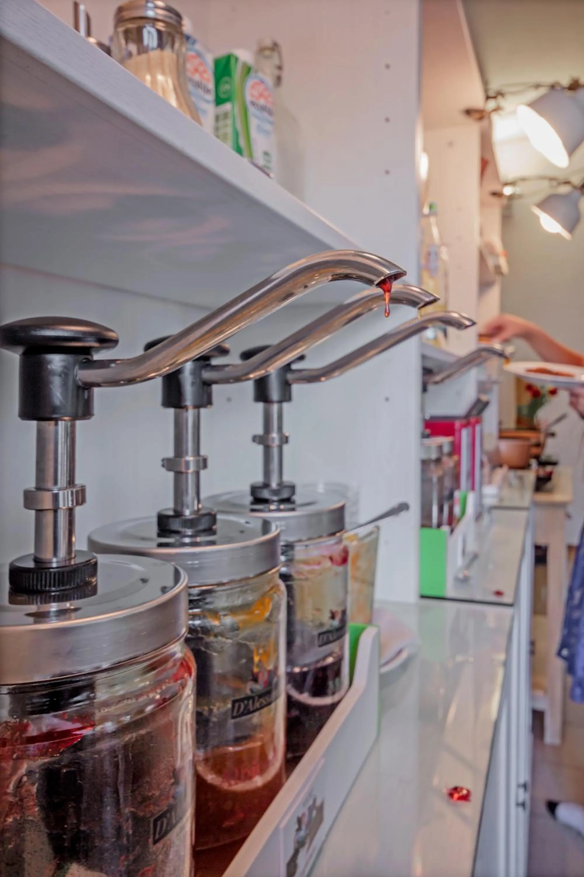 Buffet breakfast in Albergo Rondò