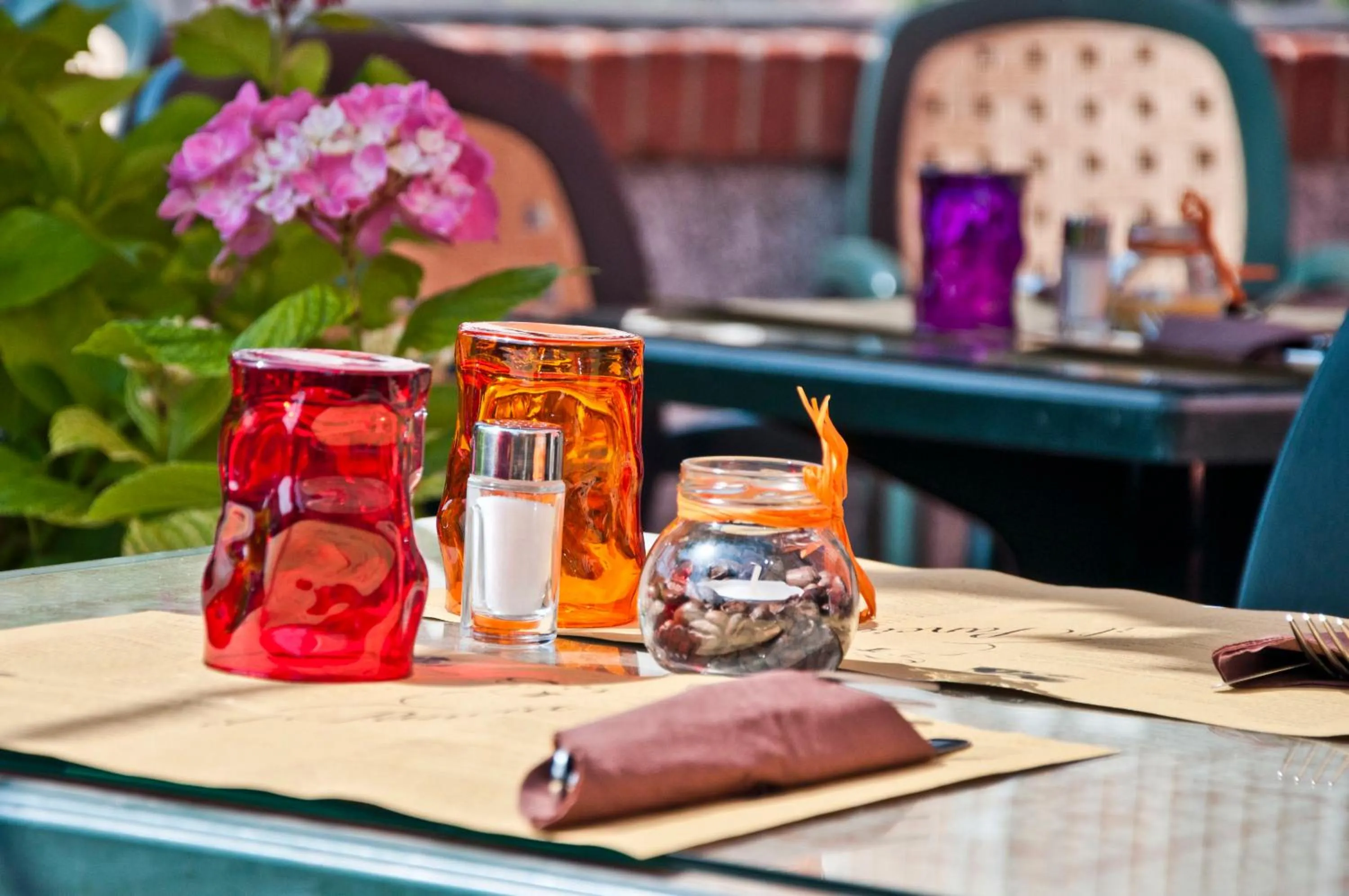 Decorative detail in Albergo Rondò