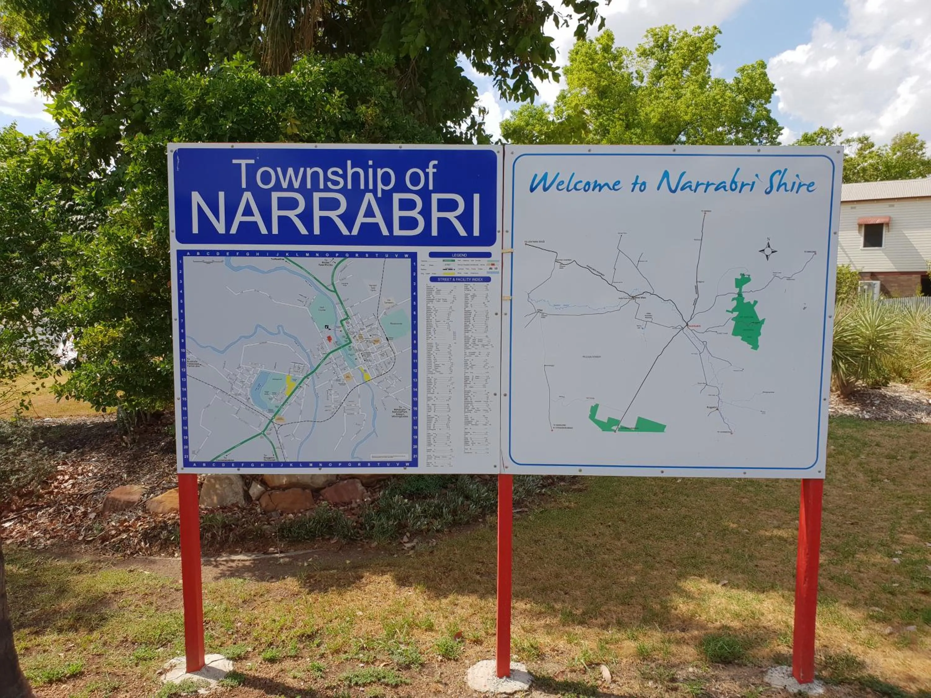 Logo/Certificate/Sign in Narrabri Motel and Caravan Park