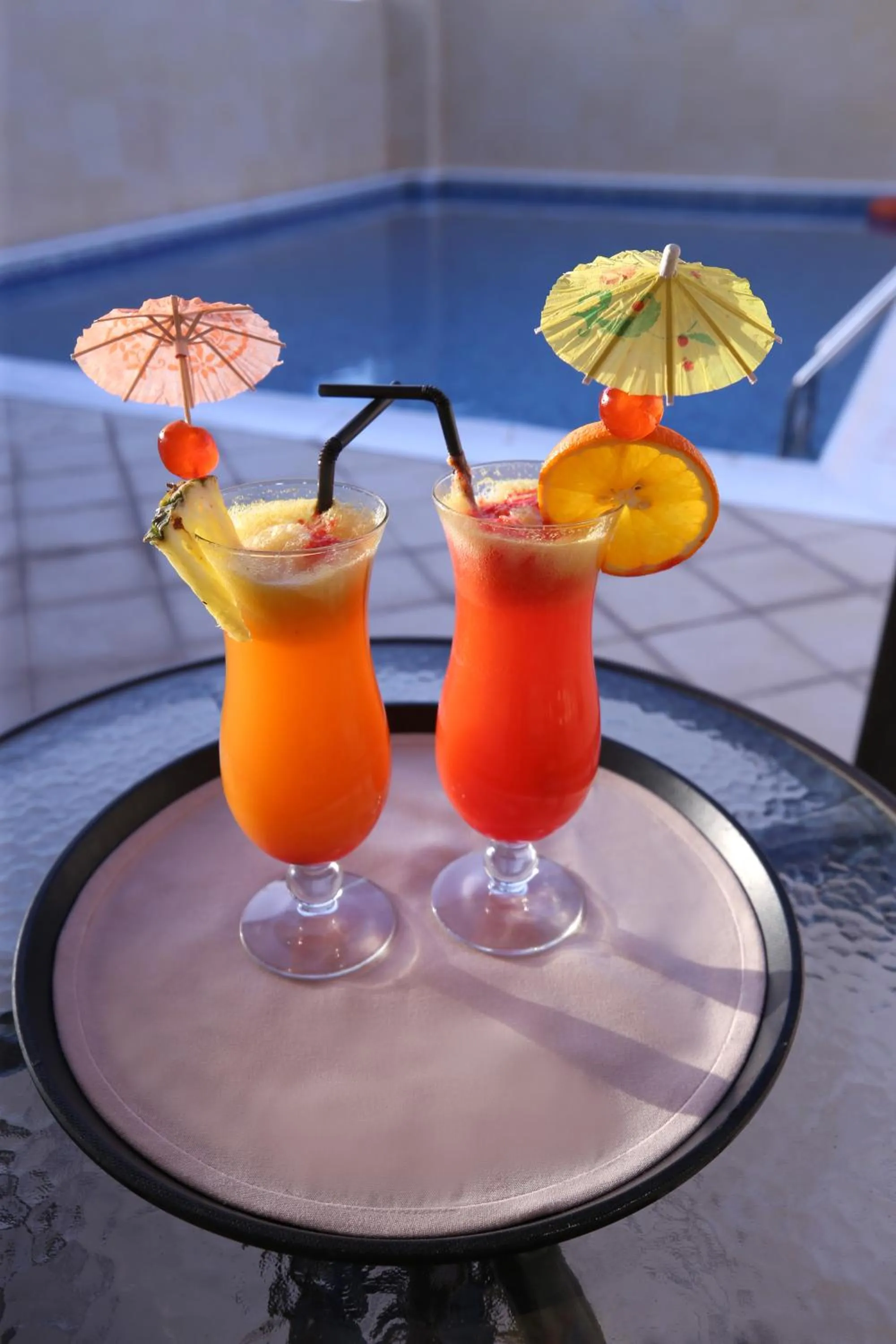 Swimming pool in Asdal Gulf Inn Boutique Hotel- SEEF