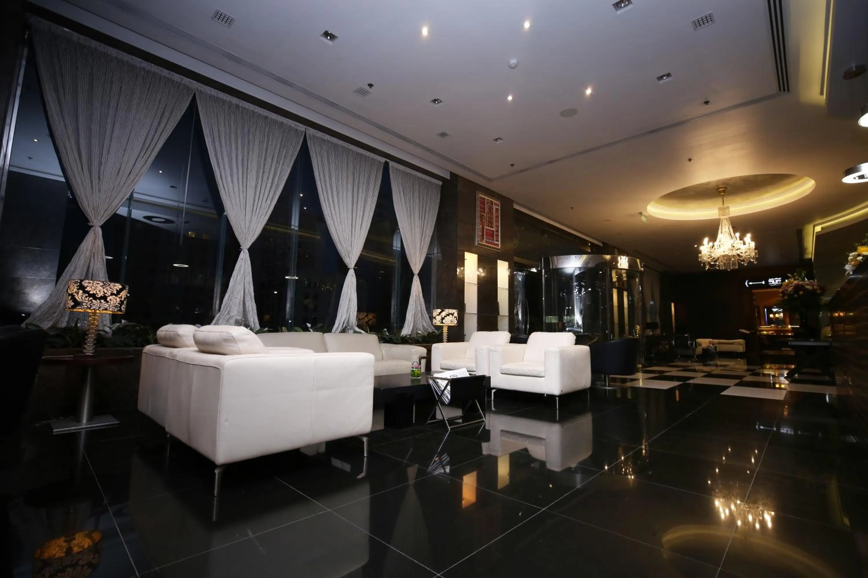 Seating area in Asdal Gulf Inn Boutique Hotel- SEEF