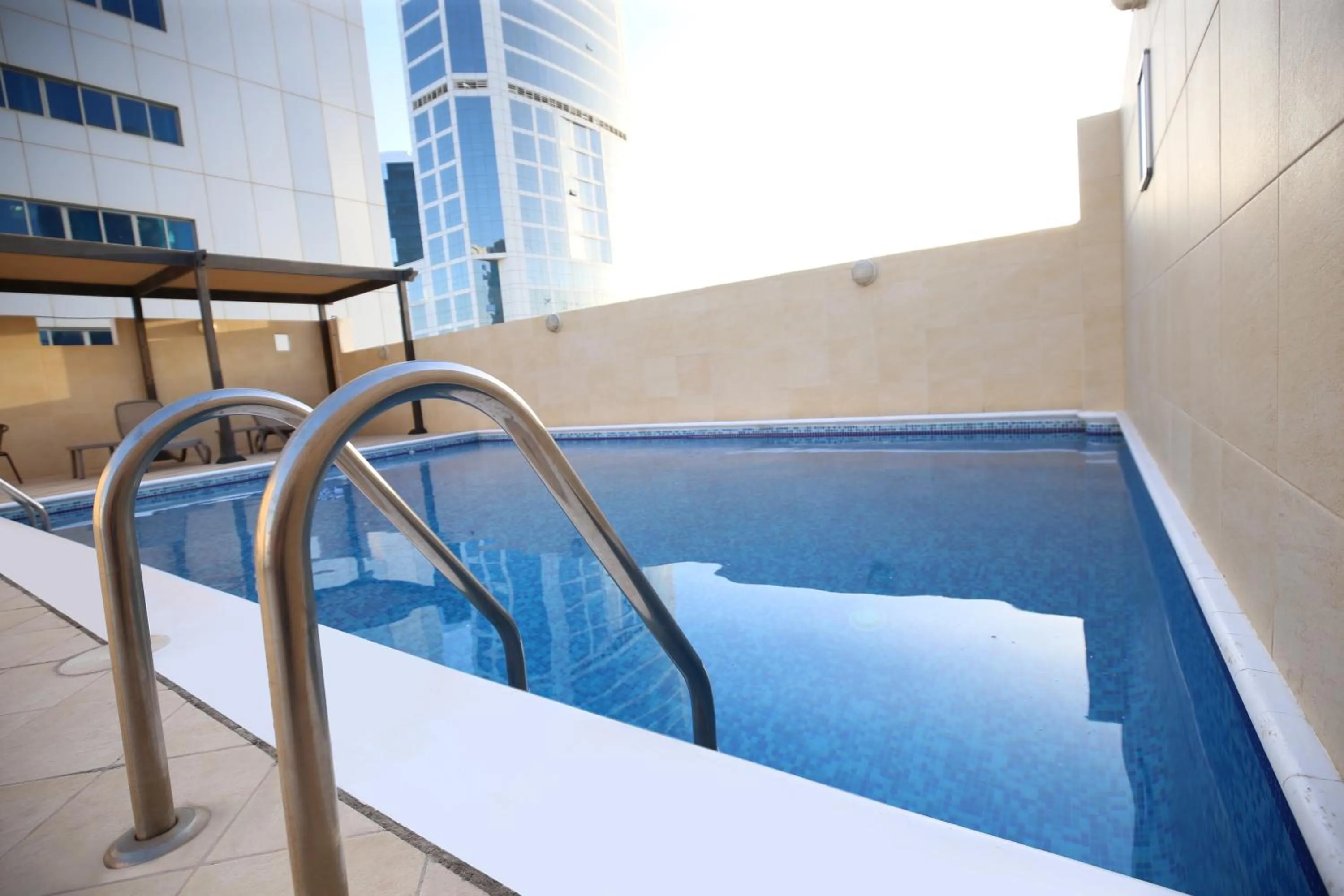Swimming pool in Asdal Gulf Inn Boutique Hotel- SEEF
