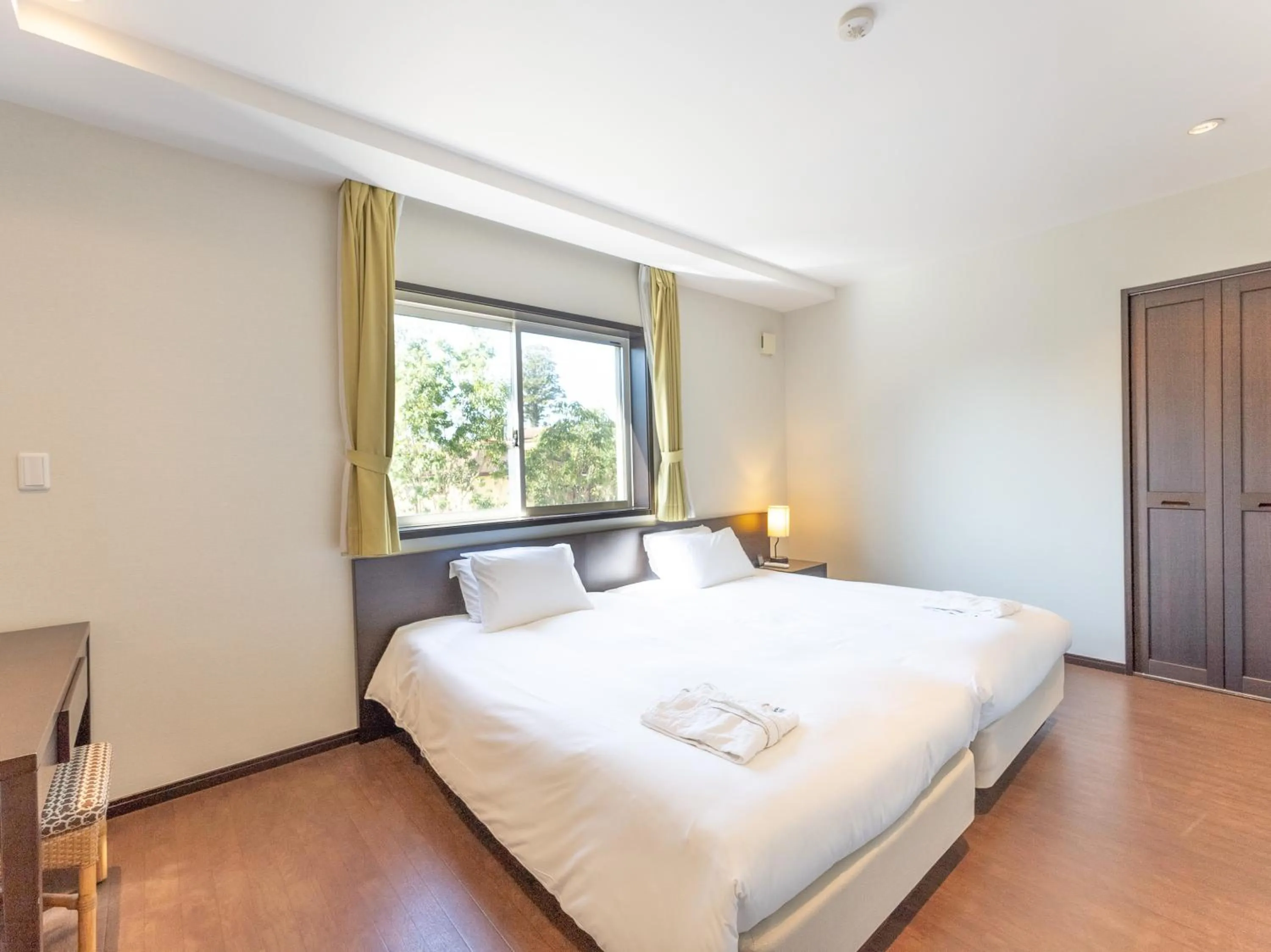 Bed in Koyaru-no-sato Doggys Island