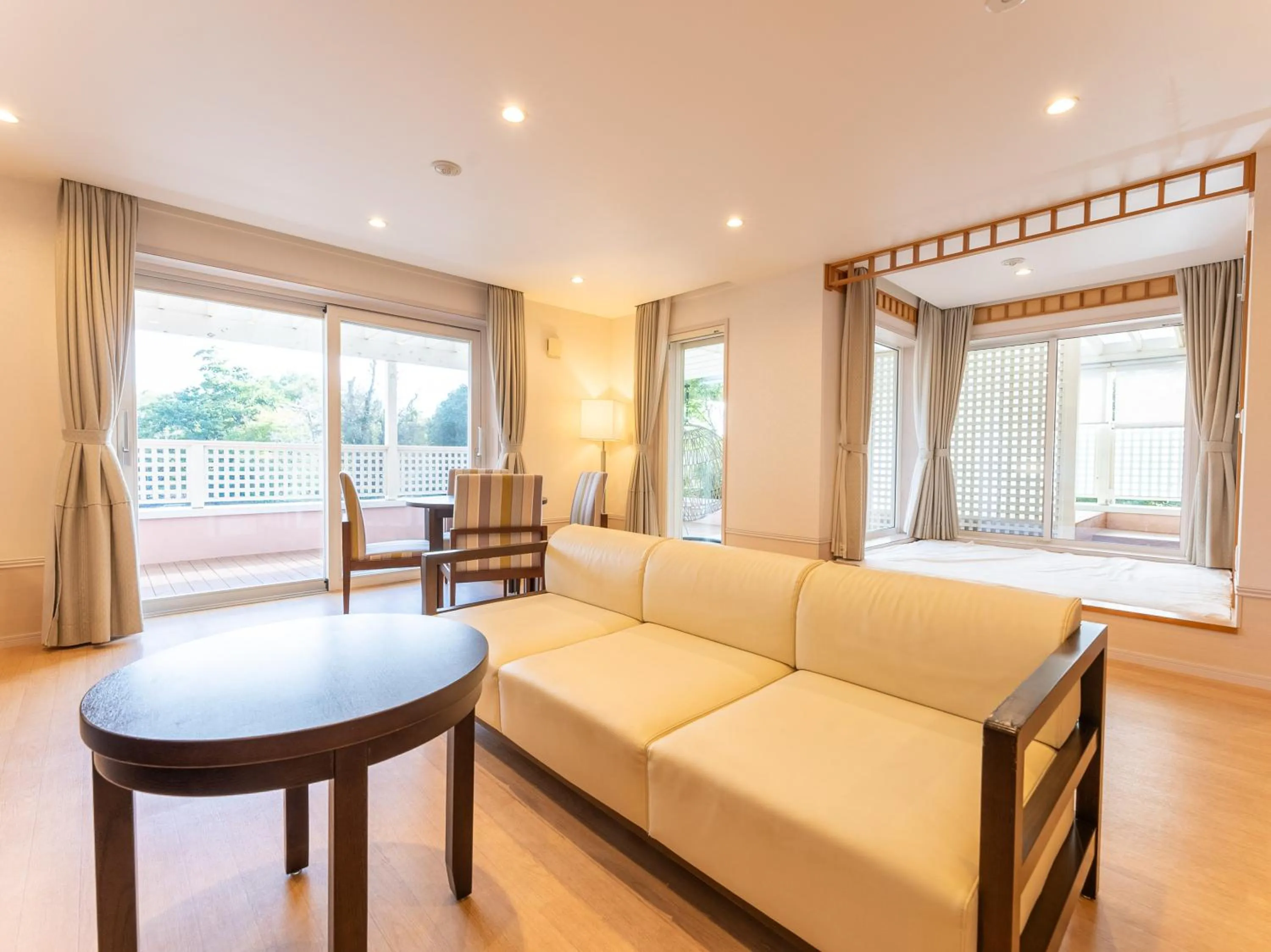 Photo of the whole room, Bed in Koyaru-no-sato Doggys Island