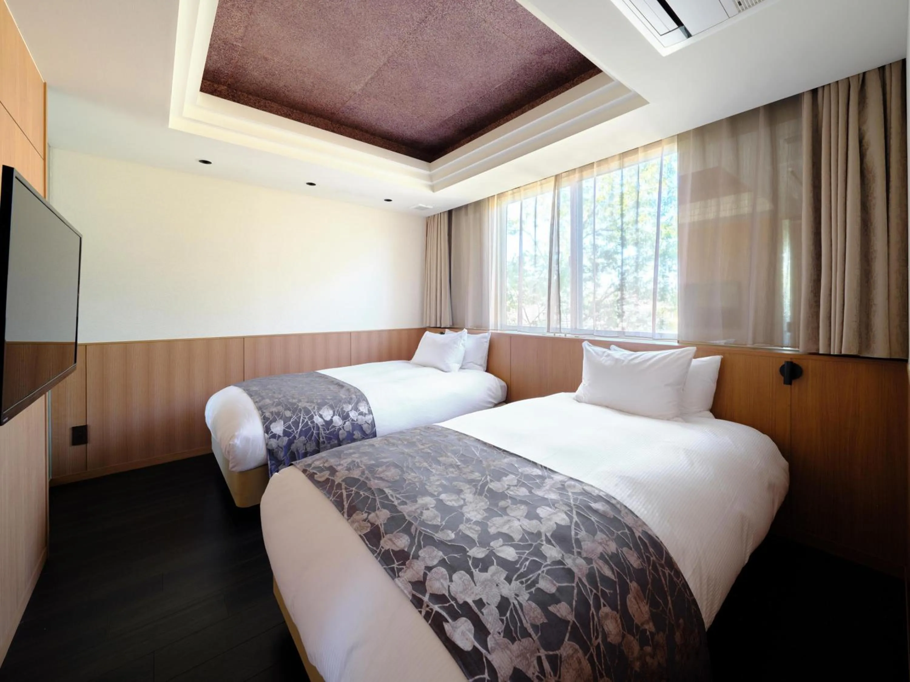 Bed in Koyaru-no-sato Doggys Island