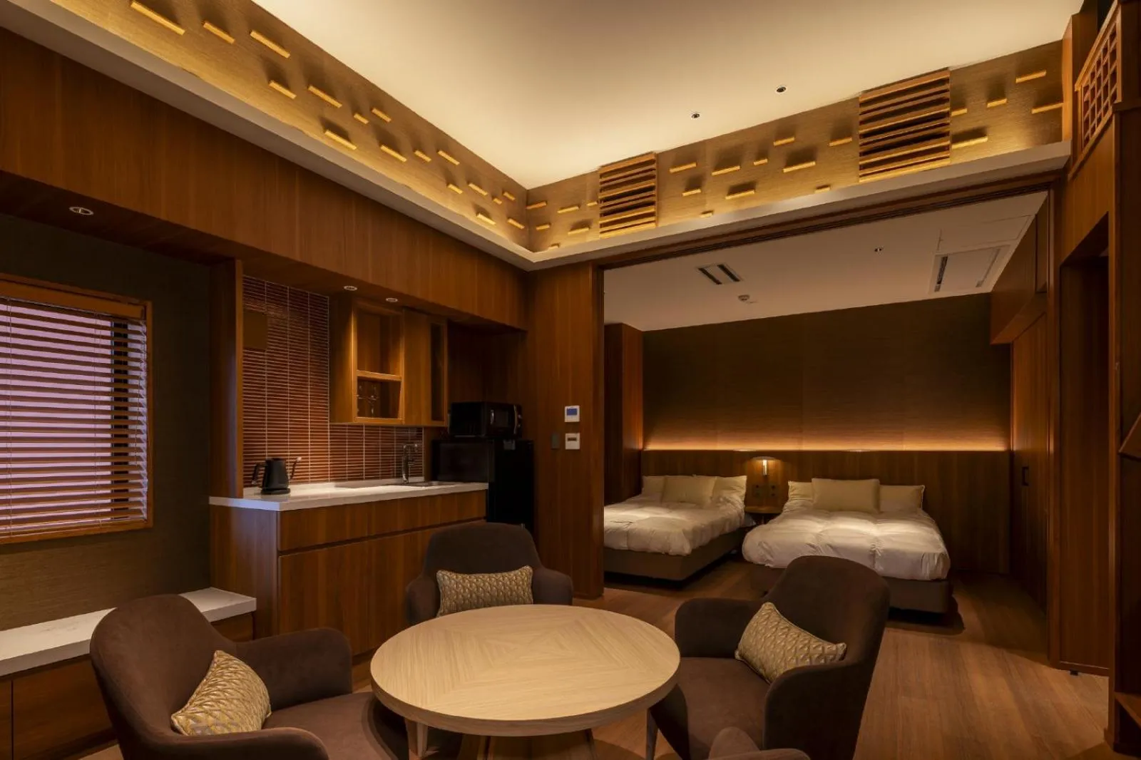 Living room, Bed in Koyaru-no-sato Doggys Island