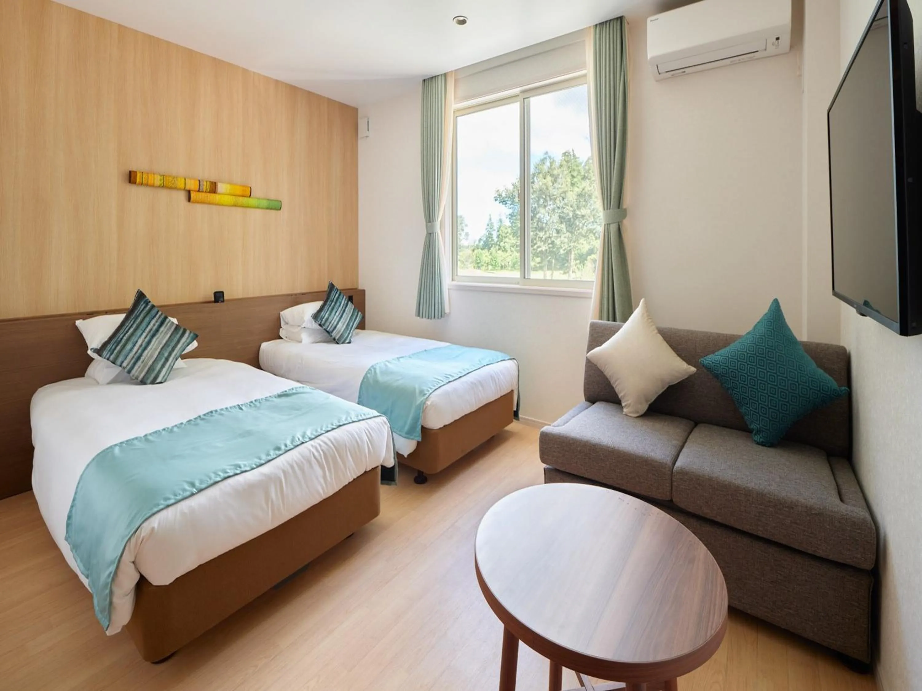 Bed in Koyaru-no-sato Doggys Island