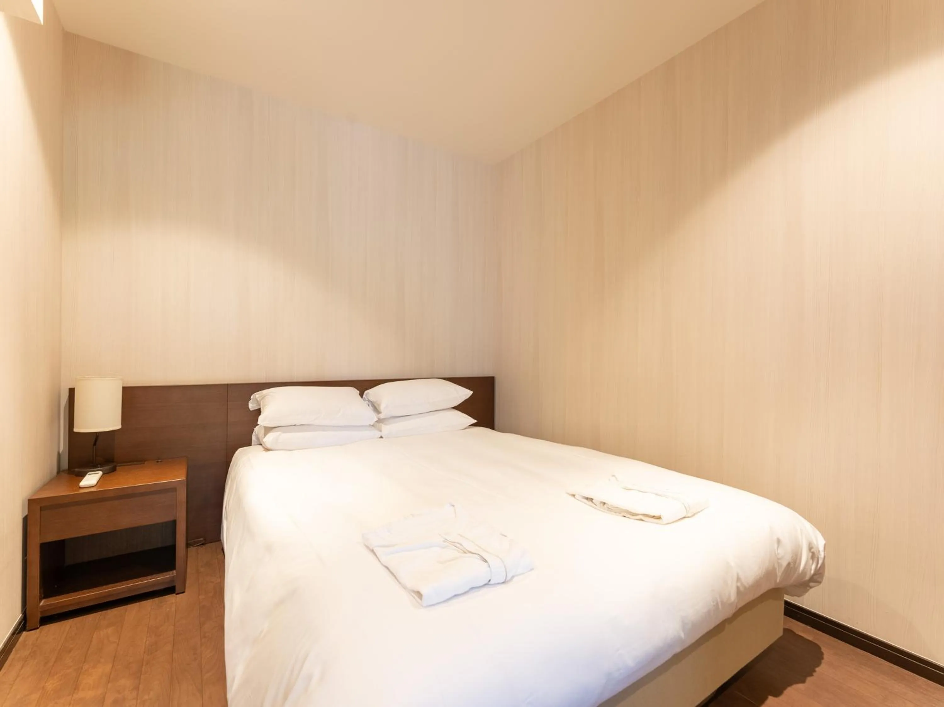 Bed in Koyaru-no-sato Doggys Island