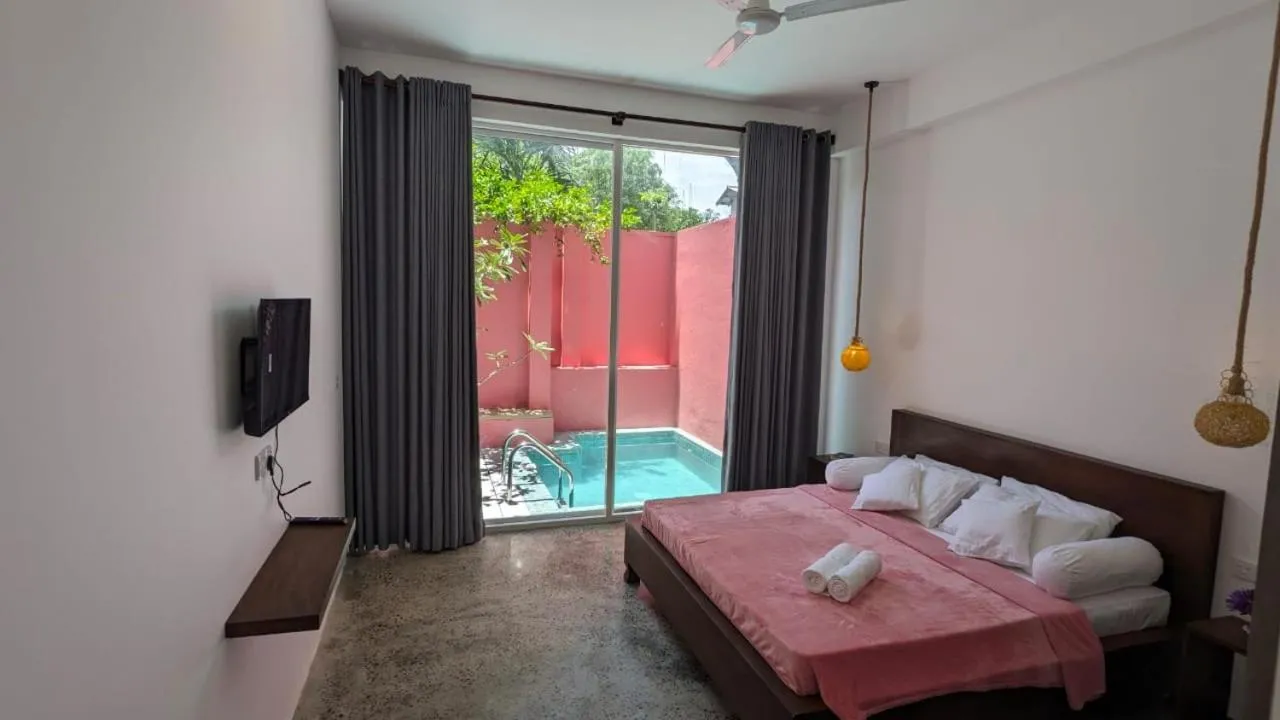 Junior Suite with Private Pool in Angam Villa Hikkaduwa