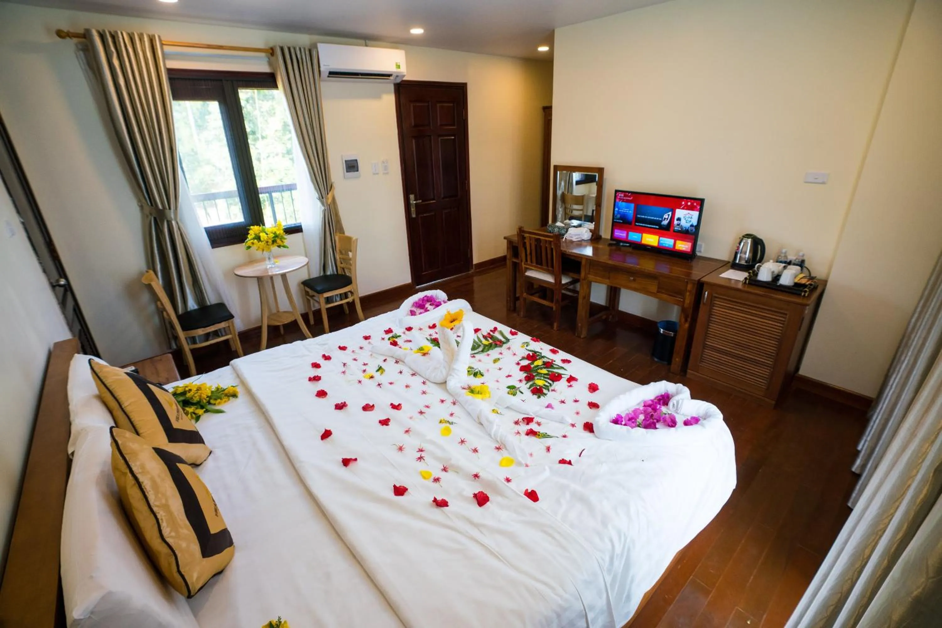 Bed in Vela Phu Quoc Resort
