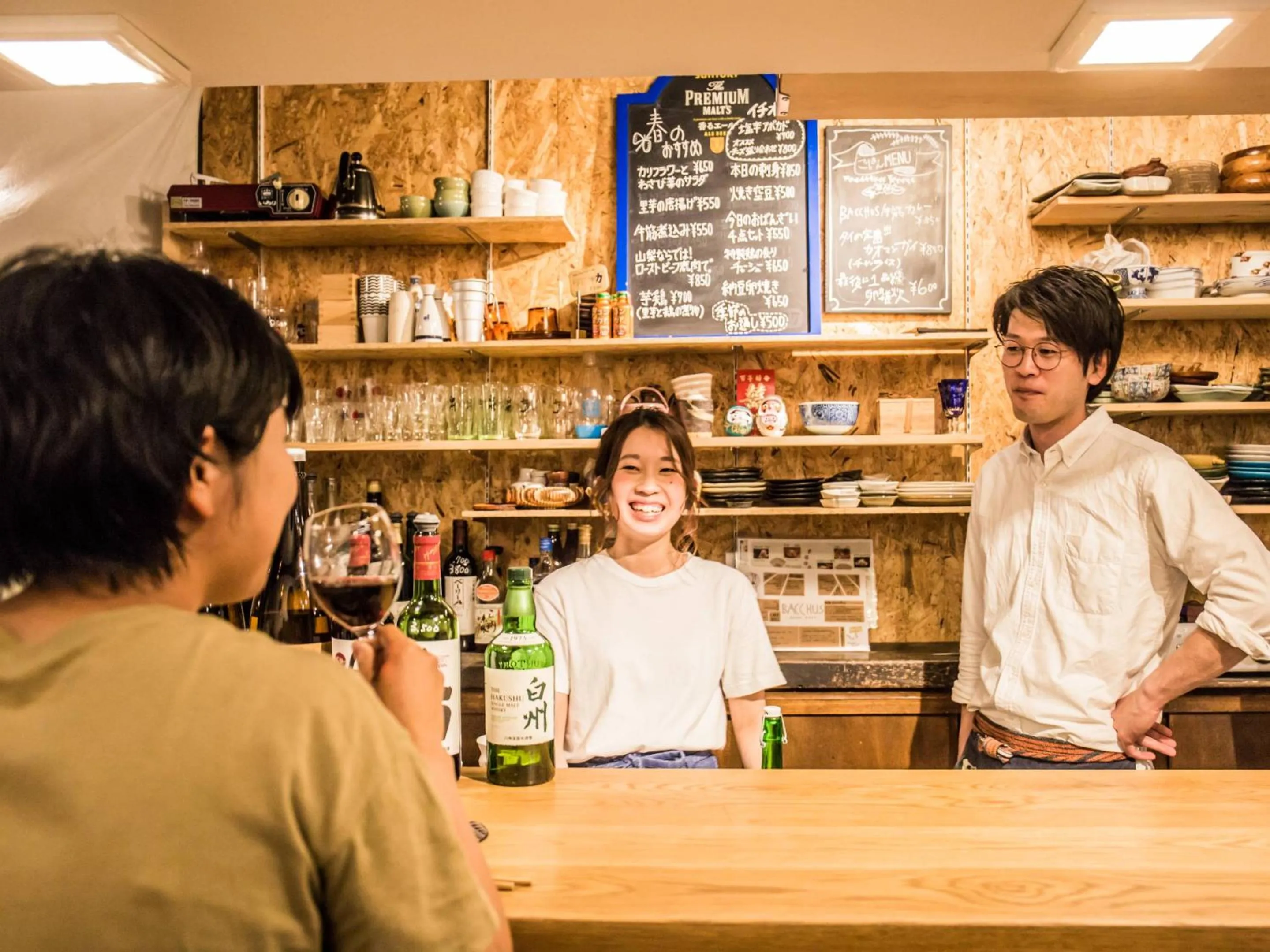 Staff in Bacchus Kofu Guesthouse
