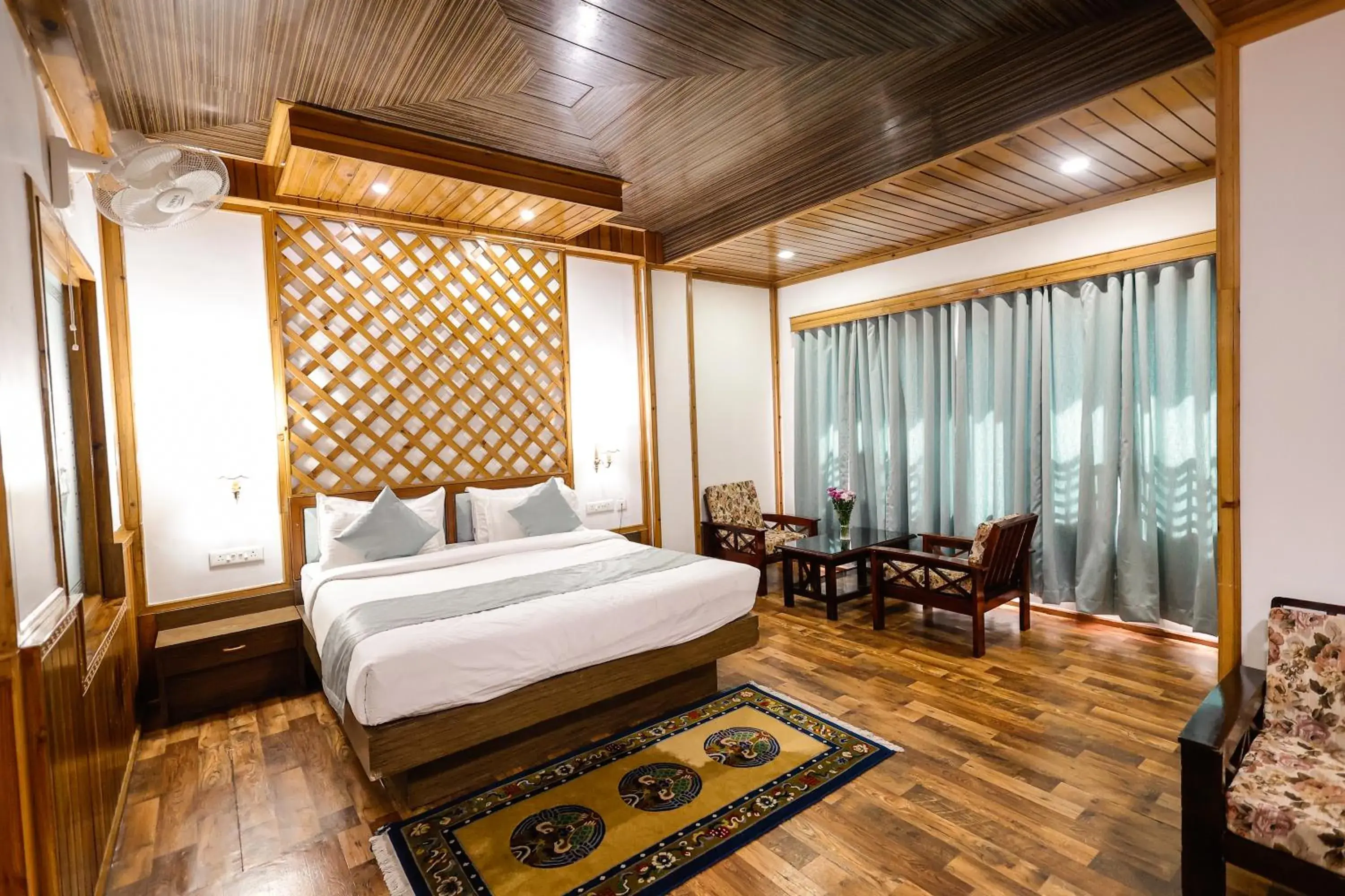 Superior Double or Twin Room with Mountain View in Yangthang Heritage Superior Double or Twin Room with Mountain View in Yangthang Heritage