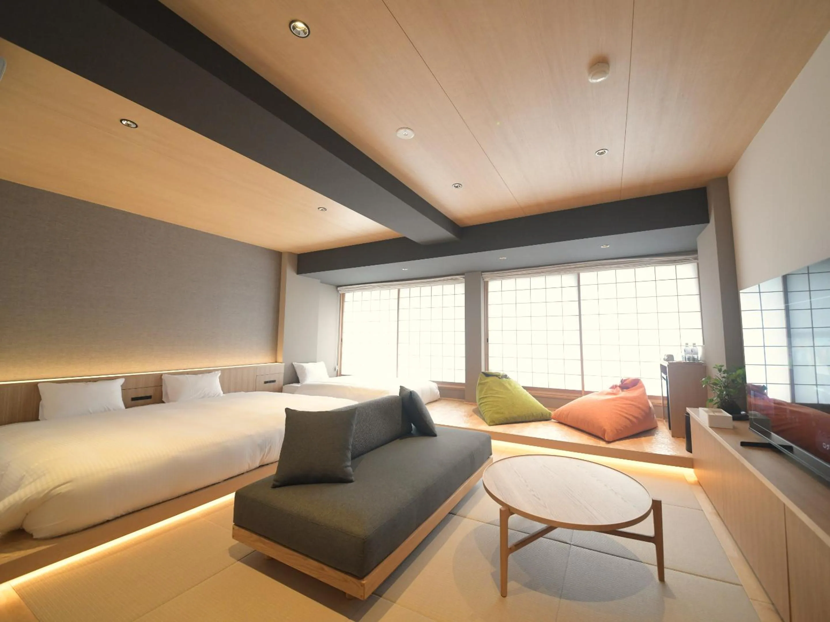 Bed in Kirishima Momijidani Seiryuso